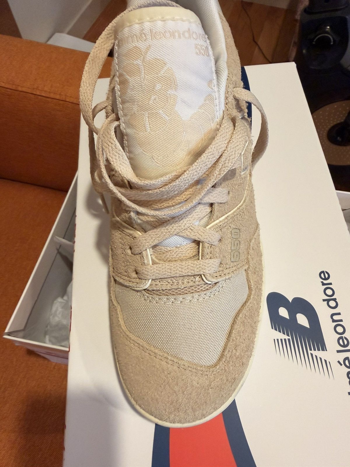 Aime Leon Dore × New Balance ALD x New Balance 550 in Brown/White Size US 8.5 / EU 41-42 - 7 Thumbnail