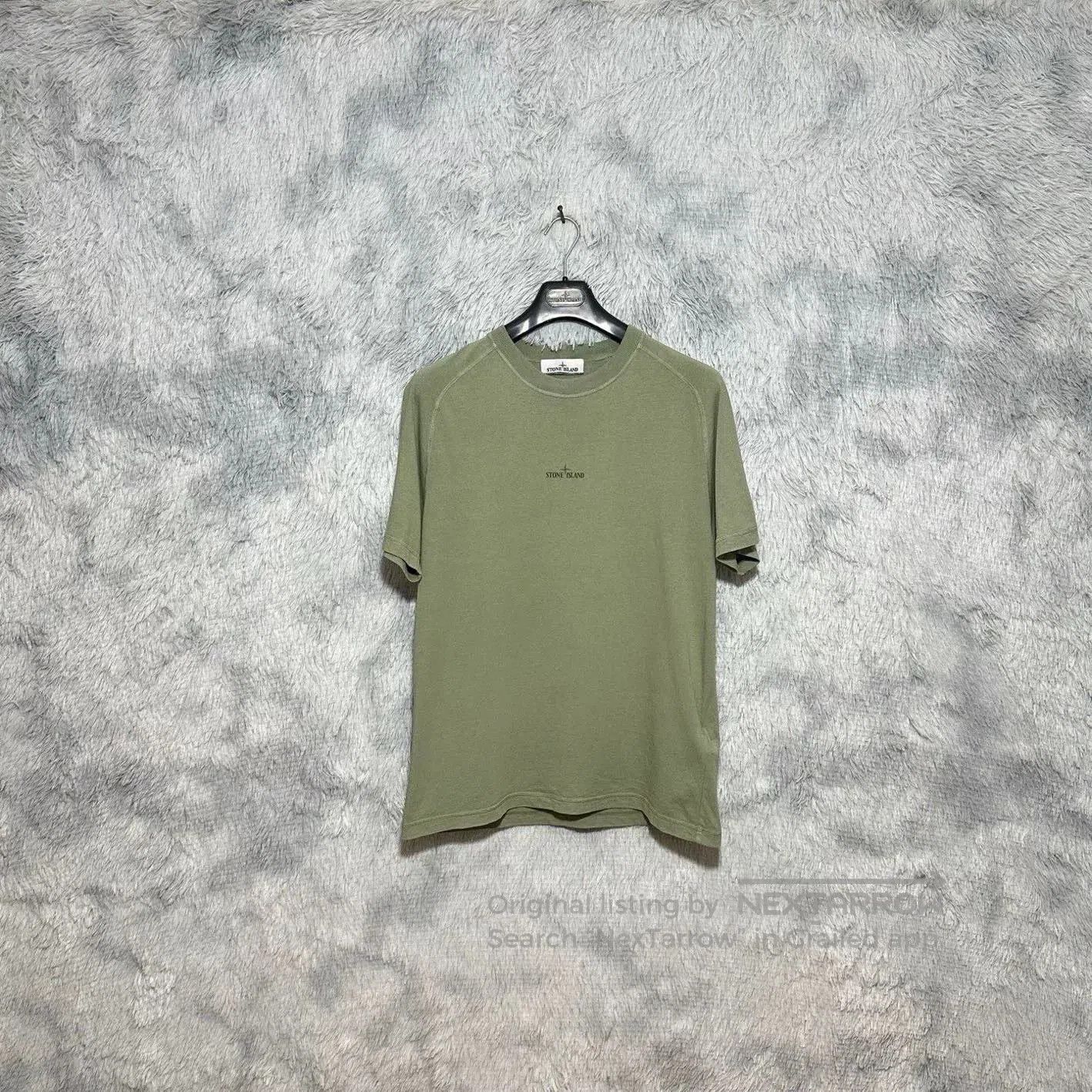 Stone Island stone island reflective logo short sleeve t-shirt. Size US XL / EU 56 / 4 - 2 Thumbnail