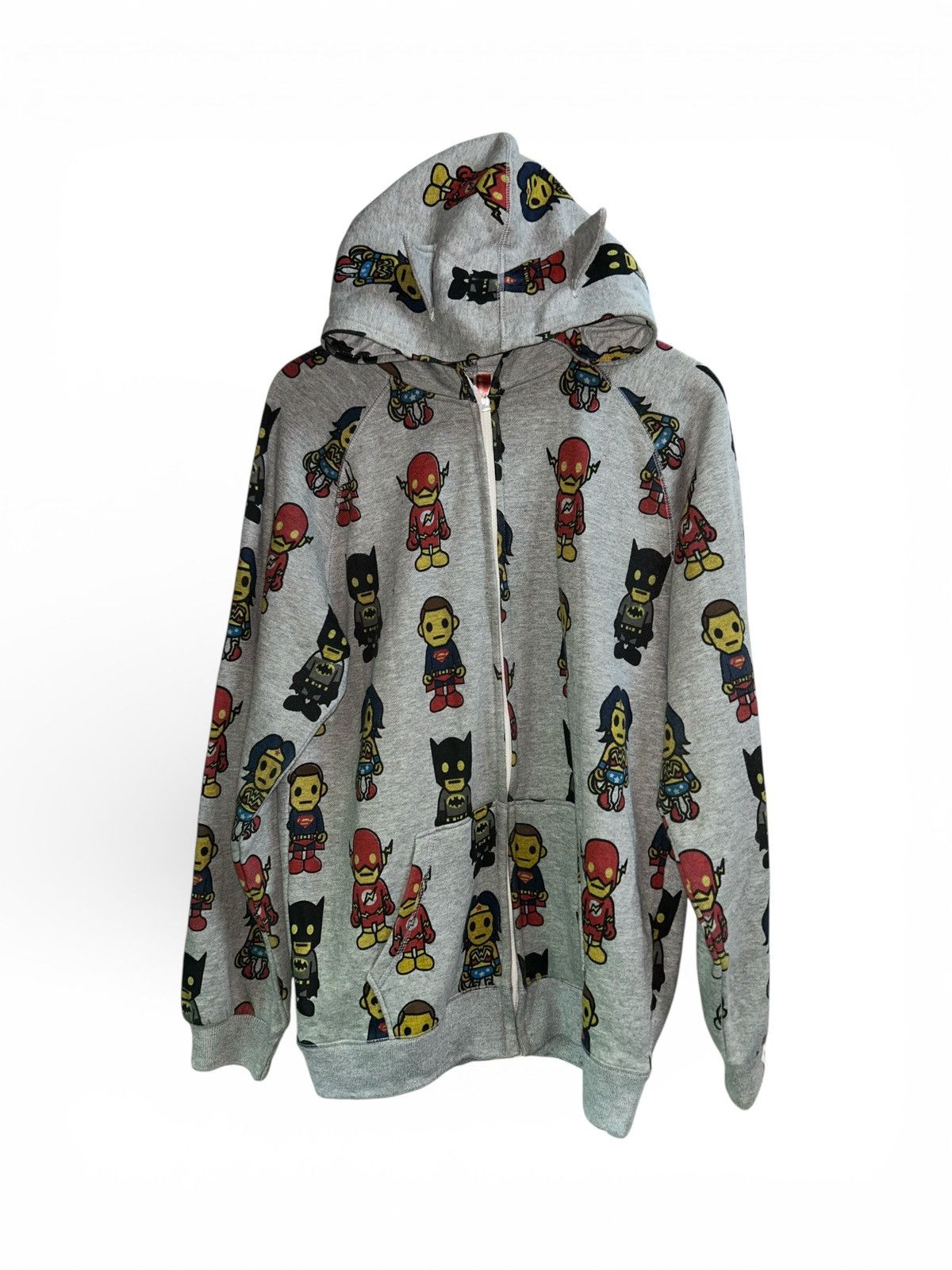 Bape × DC Comics Rare Baby Milo By A Bathing Ape DC Comics All Over Print Size US XL / EU 56 / 4 - 1 Thumbnail