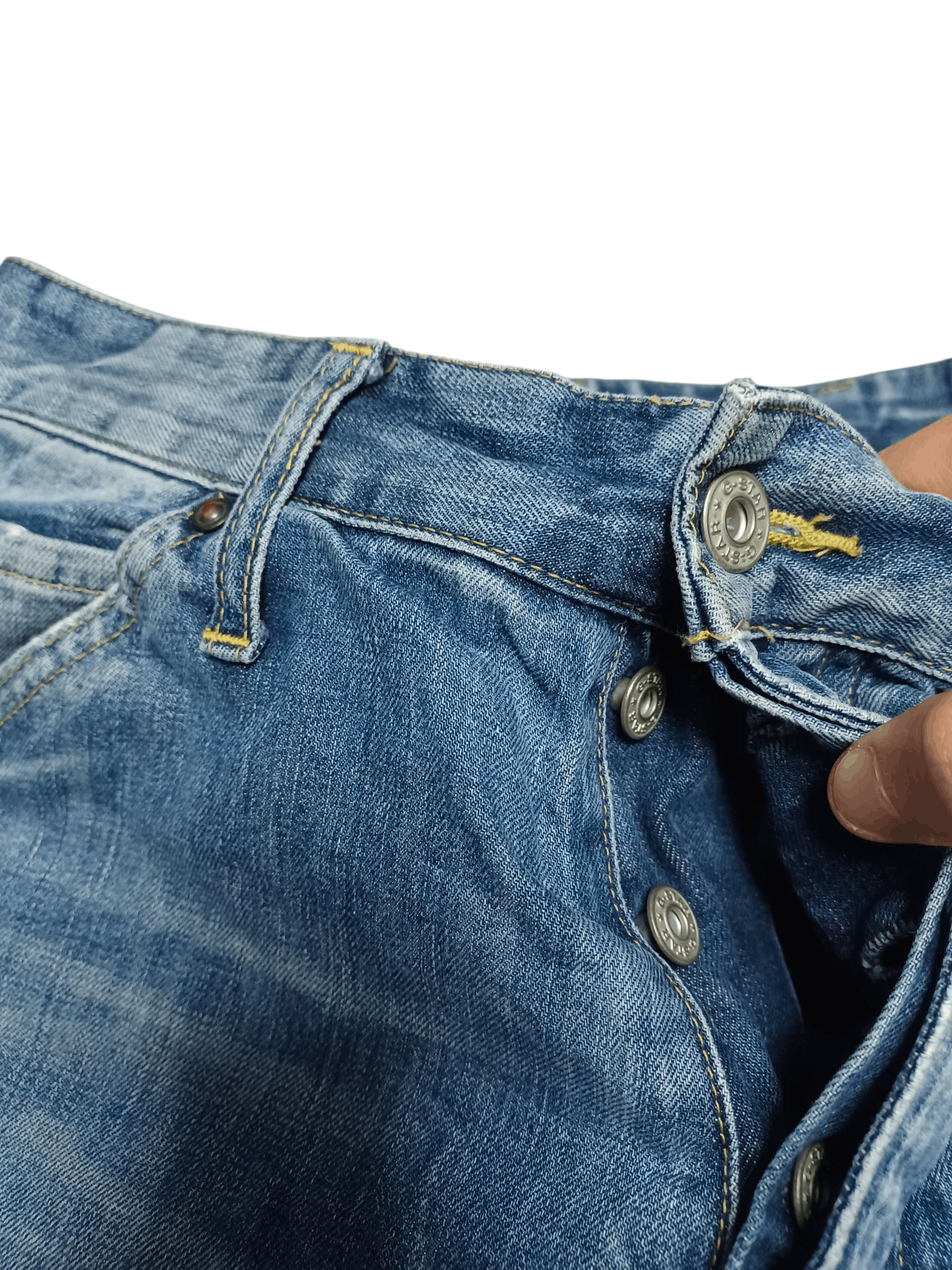 G-Star G STAR RAW VINTAGE DOUBLE KNEE AVANT GARDE JEANS DENIM Size US 30 / EU 46 - 2 Thumbnail