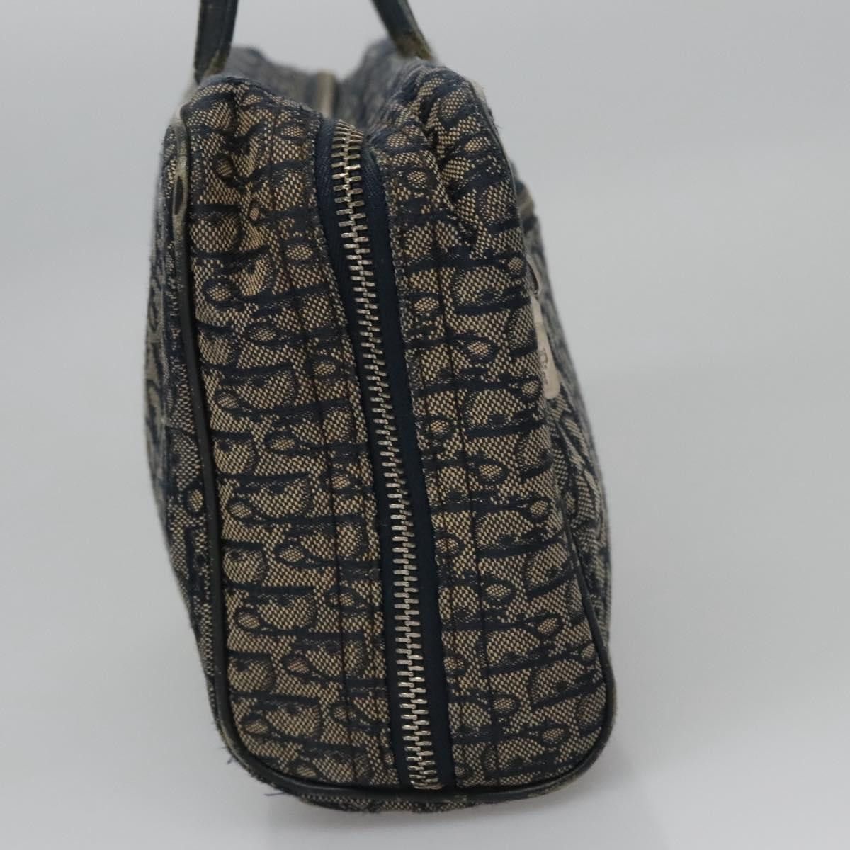 Dior DIOR Trotter Canvas Hand Bag Navy Size ONE SIZE - 5 Thumbnail