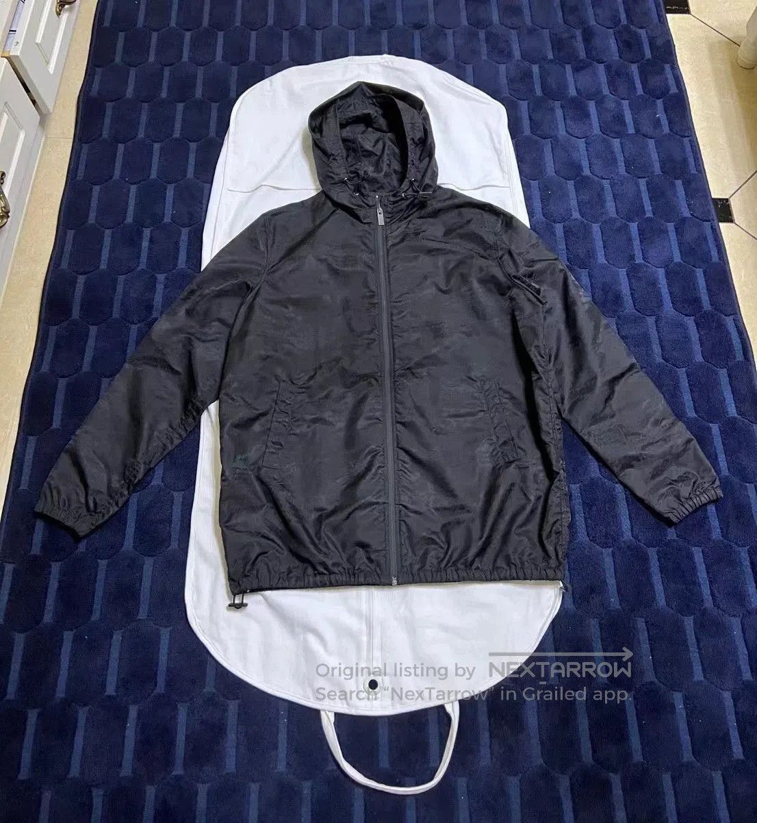 Berluti Black Hooded Light Jacket Size M. Size US M / EU 48-50 / 2 - 1 Thumbnail