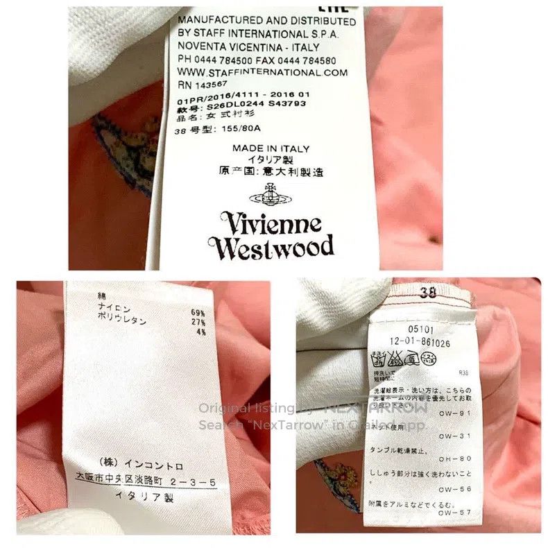 Vivienne Westwood Vivienne Westwood Pink Heart Cutout Saturn Embroidered Shi Size XS / US 0-2 / IT 36-38 - 8 Thumbnail