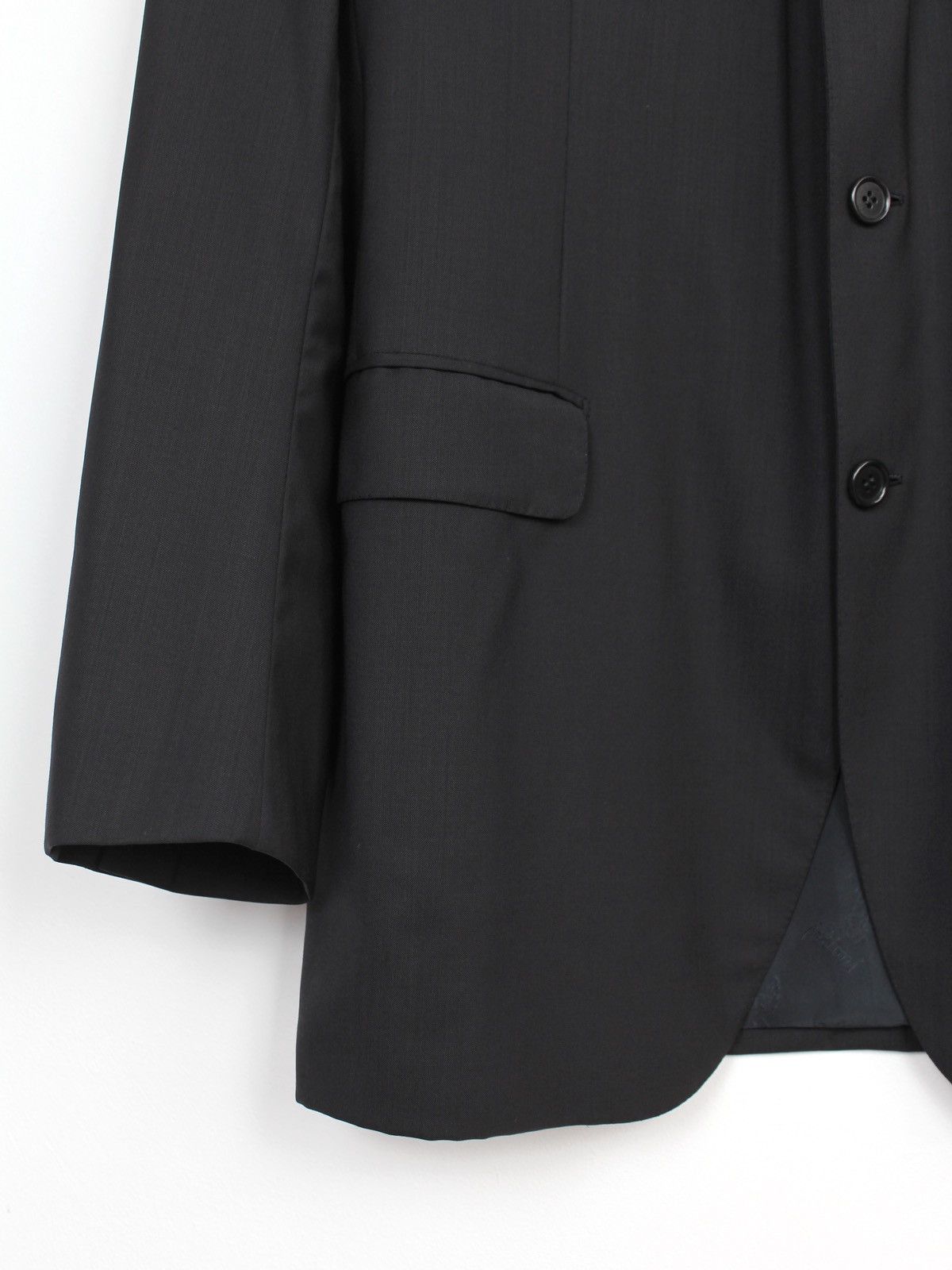 Brioni Brioni Parigi Black 3 Button Blazer Jacket Size US L / EU 52-54 / 3 - 3 Thumbnail