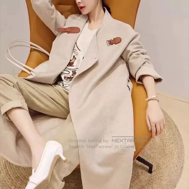 Hermes Hermes Beige Cashmere Coat Size XS / US 0-2 / IT 36-38 - 2 Thumbnail