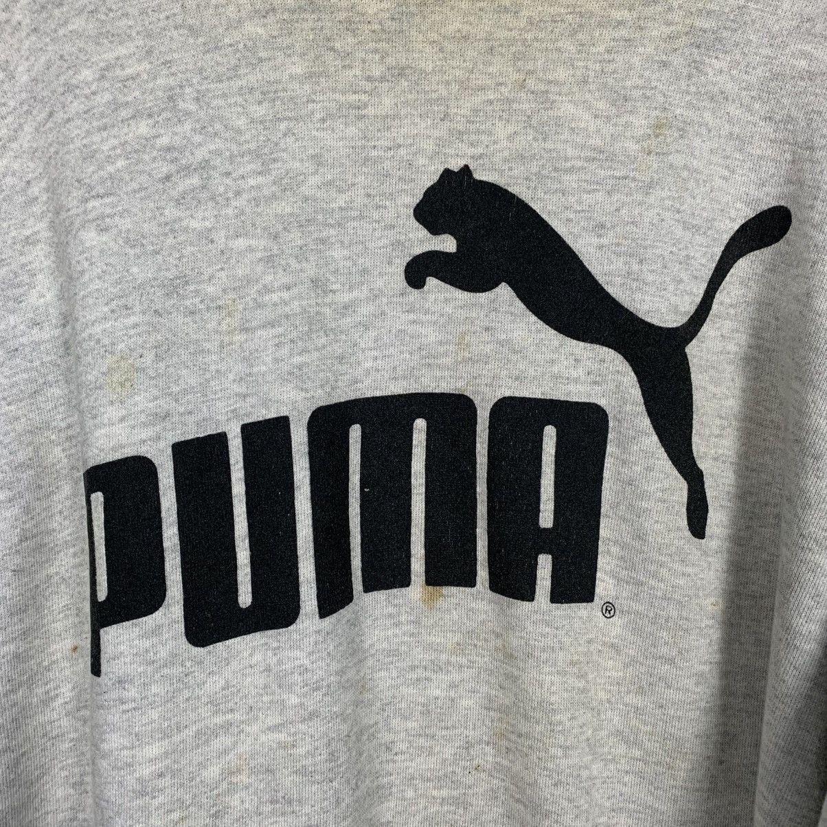 Puma Vintage 80s Puma Big Logo Crewneck Sweatshirt Size US L / EU 52-54 / 3 - 10 Thumbnail