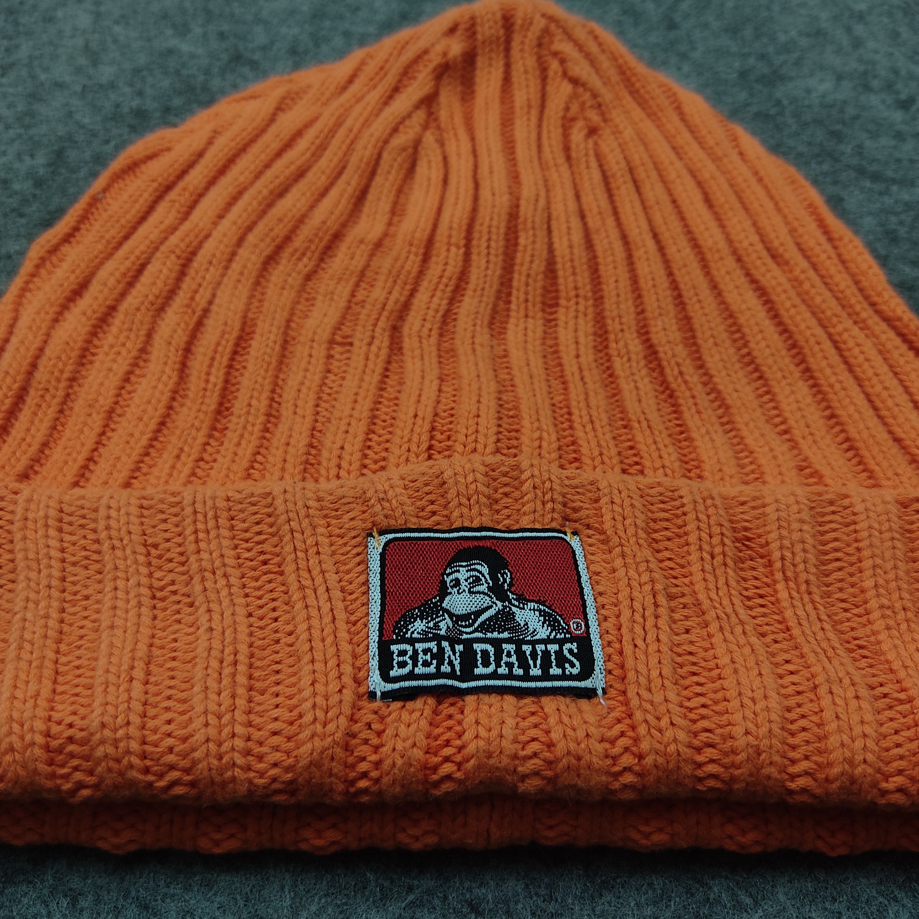 Ben Davis × Vintage Vintage Ben Davis Beanie / Snow Hat / Snow Cap Size ONE SIZE - 2 Thumbnail