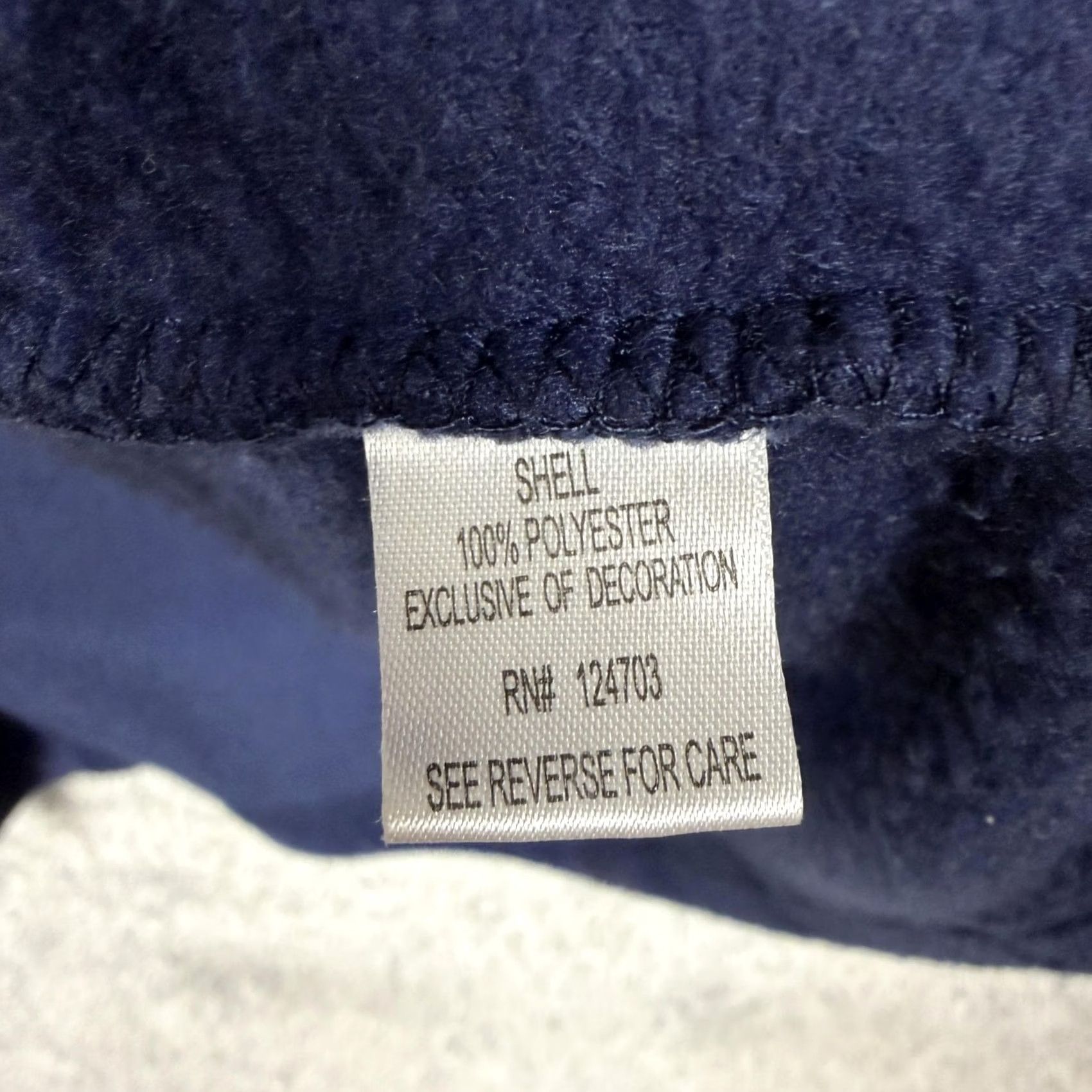 Vintage Baxter & Wells Vest L Fleece Bird Coastal Grandmacore Outdoorsy Woodland Nature Women Sleeveless Blue Zip Front Pockets Embroidered Size L / US 10 / IT 46 - 6 Thumbnail