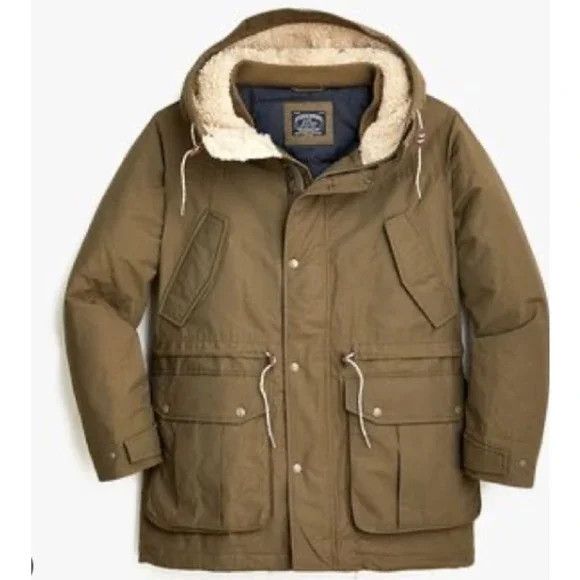J.Crew J.CREW Men's Franconia parka with PrimaLoft Olive & Khaki Size US L / EU 52-54 / 3 - 2 Thumbnail