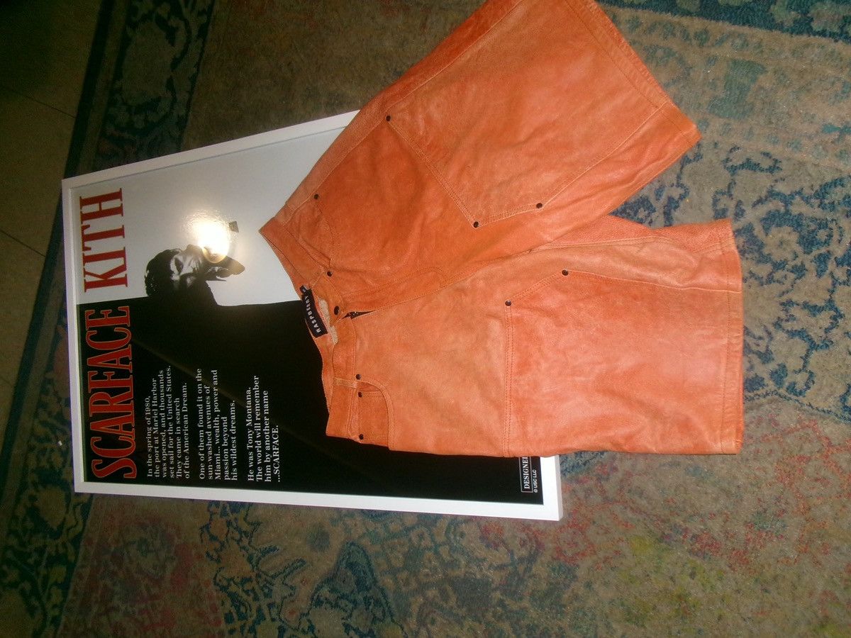 The GV Gallery MOJAVE LEATHER SHORTS Size US 29 - 5 Thumbnail