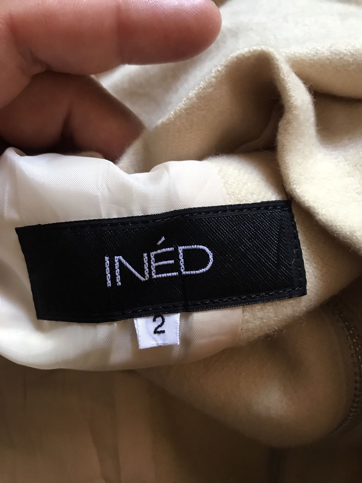 Yohji Yamamoto INED BY YOHJI YAMAMOTO WOOL JACKET Size S / US 4 / IT 40 - 10 Thumbnail