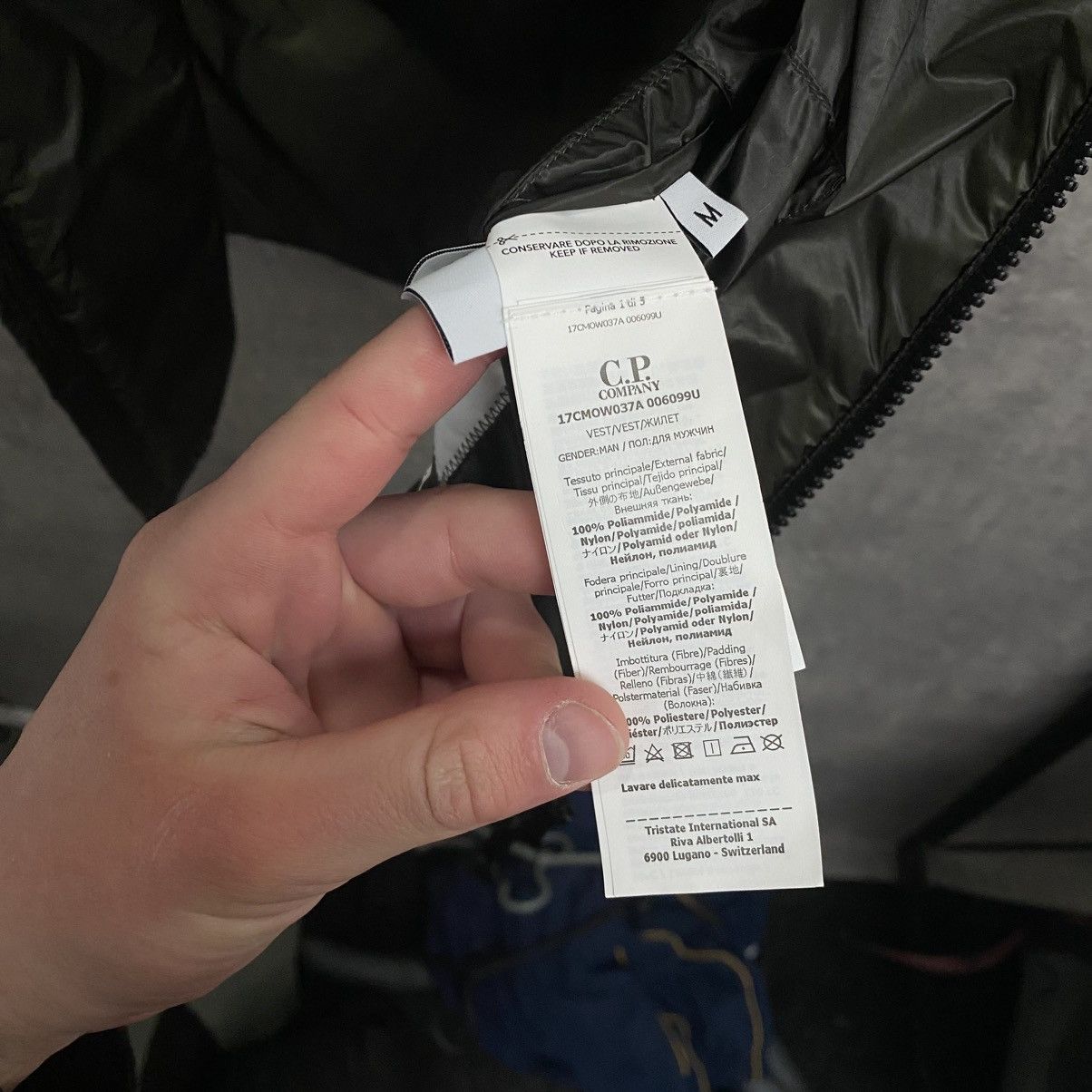 C.P. Company C.P Company Nada Shell Goggle Vest Primaloft Gilet Size M Size US M / EU 48-50 / 2 - 17 Thumbnail