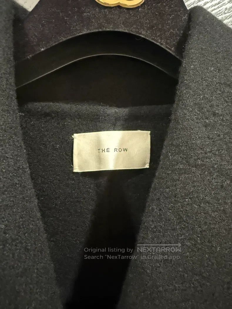 The Row The Row Black coat with large collar Size XS / US 0-2 / IT 36-38 - 2 Thumbnail