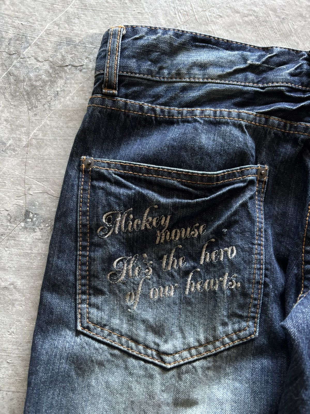 semanticdesign SEMANTIC DESIGN x DISNEY mickey whiskered wash japanese Size US 32 / EU 48 - 18 Thumbnail