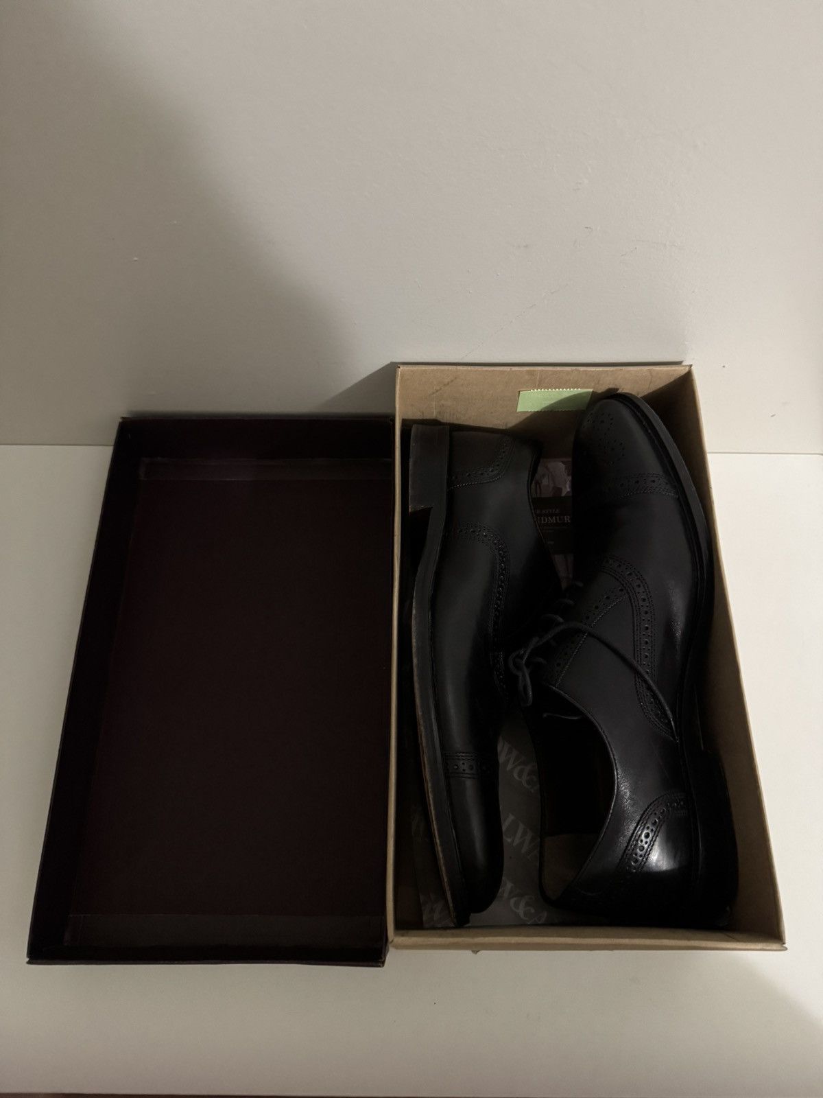 Johnston & Murphy Johnson & Murphy Daley Cap Toe Dress Shoes Size US 13 / EU 46 - 1 Thumbnail
