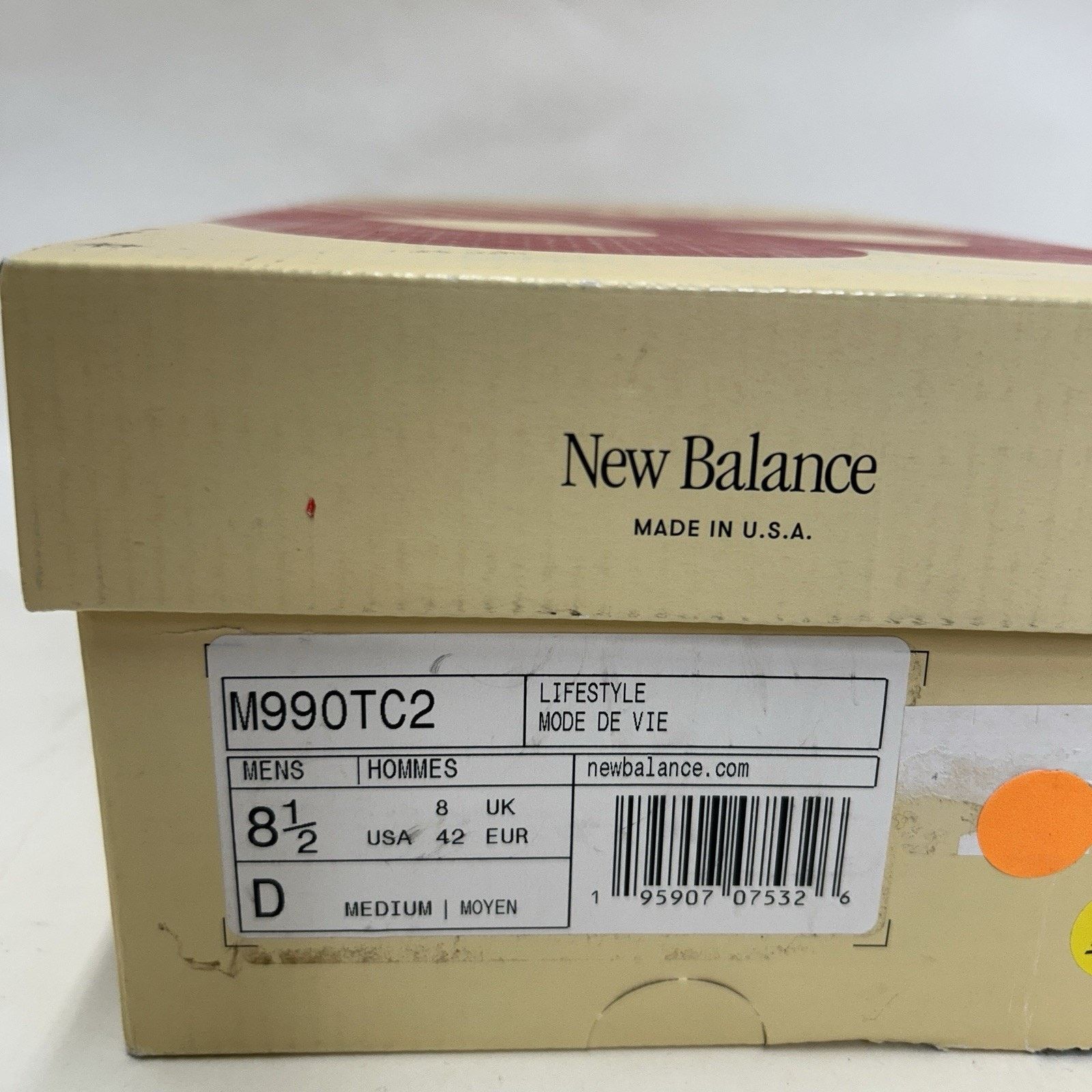 New Balance Teddy Santis x New Balance 990v2 “Sea Salt” M990TC2 Size US 8.5 / EU 41-42 - 6 Thumbnail