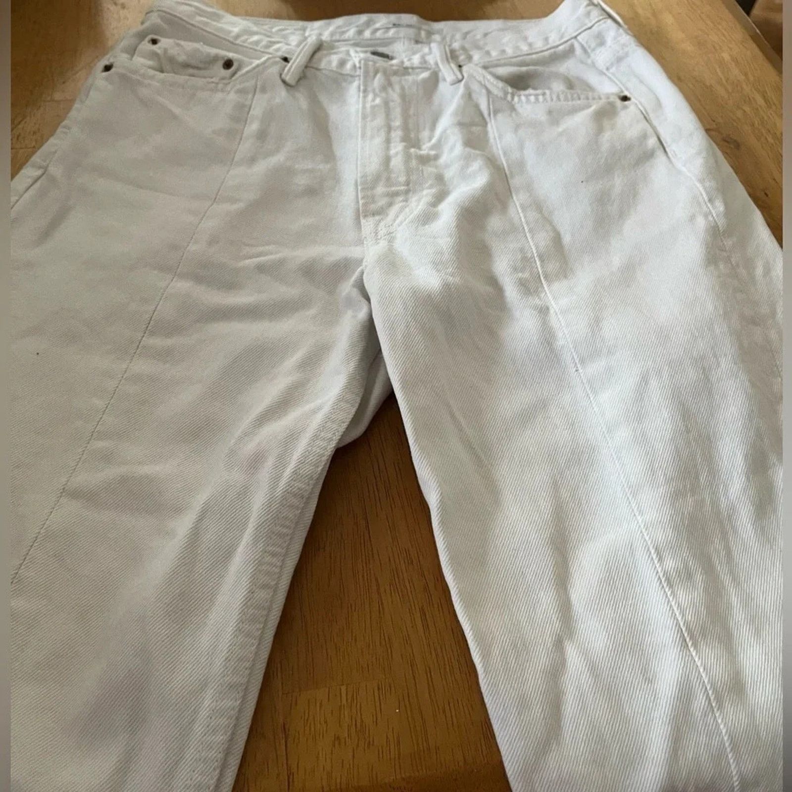 GRLFRND Grlfrnd Cheryl jeans, sz 24 in Sweet City Woman (white) Size 24" / US 00 / IT 34 - 4 Thumbnail