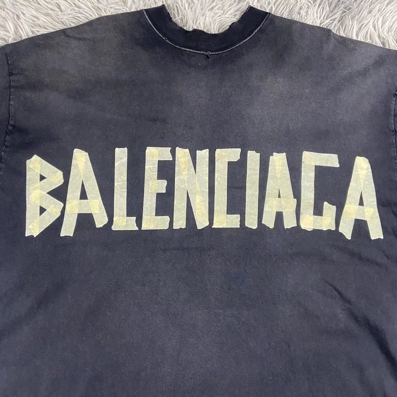 Balenciaga Balenciaga Double-sided logo short sleeve 2503-Nextarrow Size US L / EU 52-54 / 3 - 2 Thumbnail
