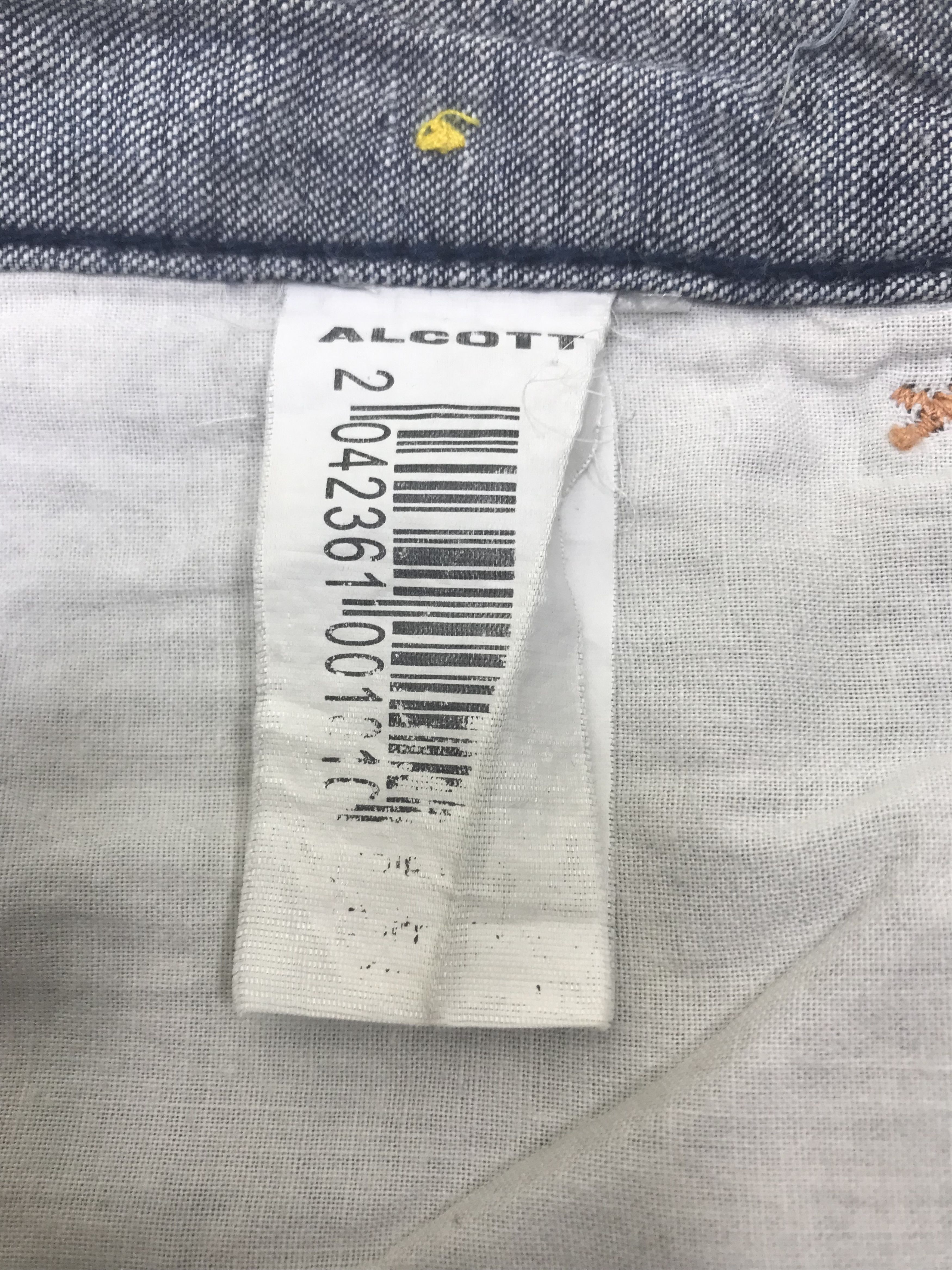 Japanese Brand Vintage Japanese Alcott Multi Pocket Cargo Baggy Jeans Size US 32 / EU 48 - 15 Thumbnail