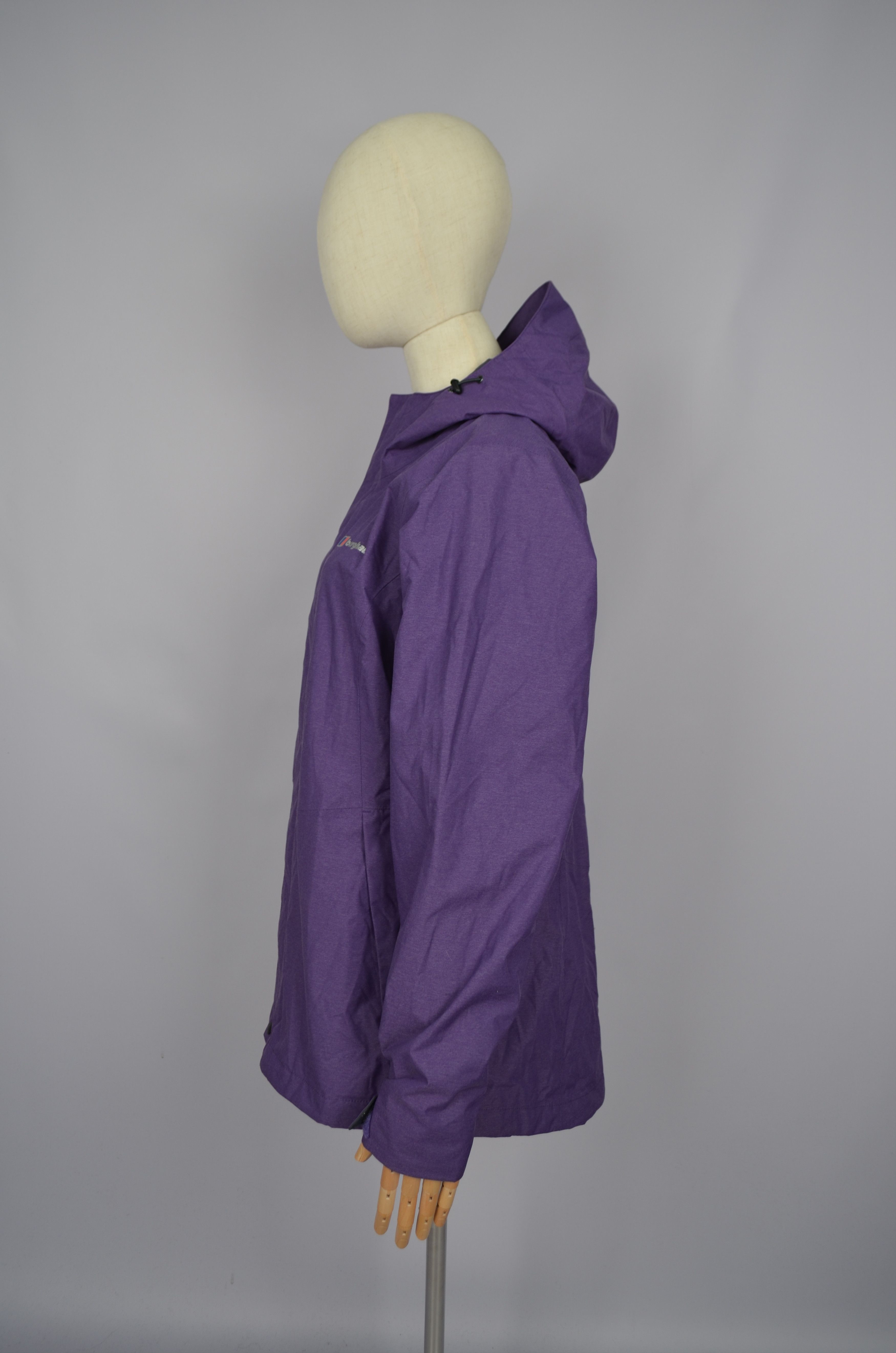 Berghaus Berghaus Hydroshell Hooded Jacket Pruple Size Large Hiking Size L / US 10 / IT 46 - 4 Thumbnail