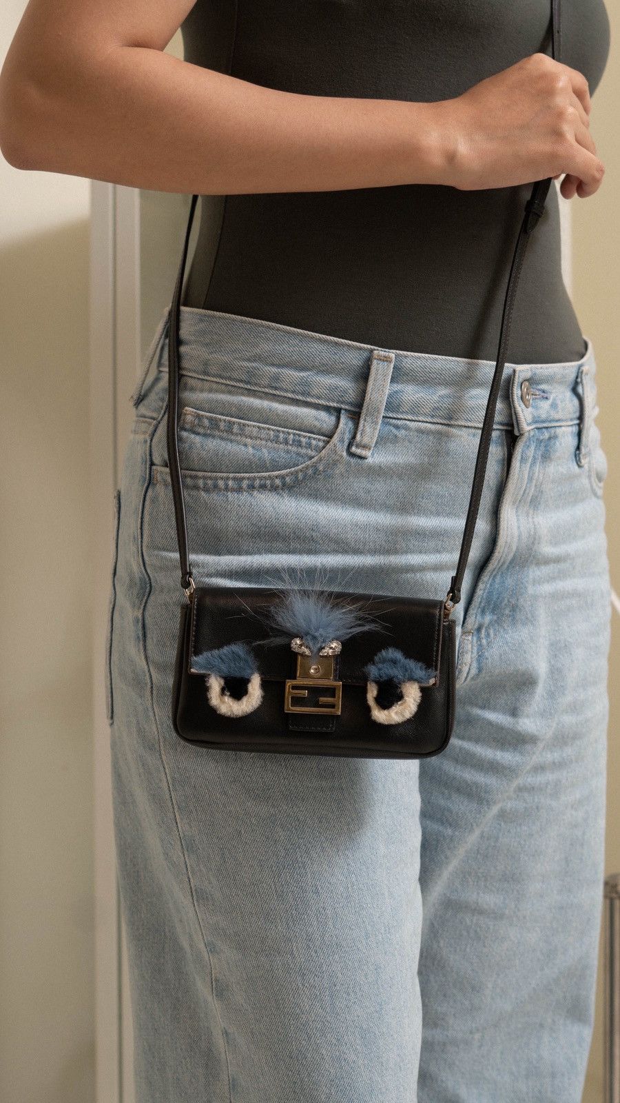 Fendi micro Baguette Bug Bag