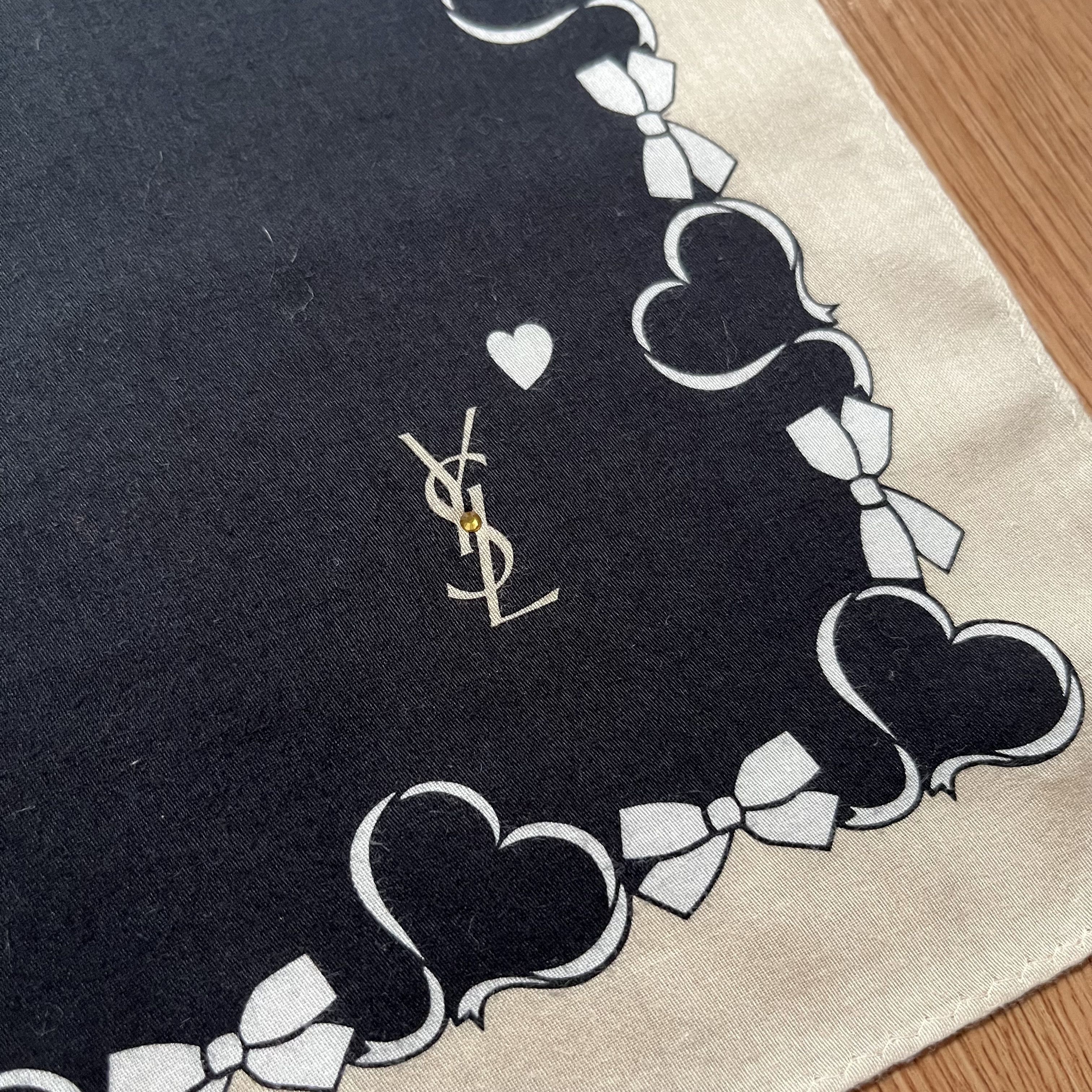 Yves Saint Laurent Vintage Yves Saint Laurent Handkerchief Size ONE SIZE - 2 Thumbnail