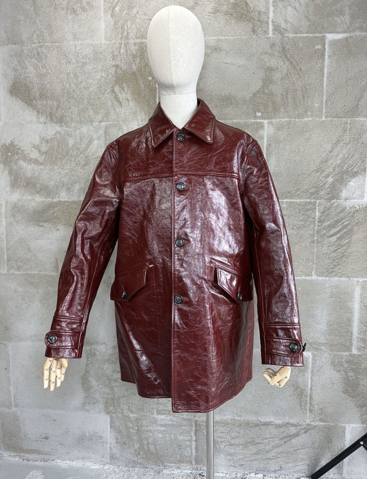 Our Legacy Our Legacy Buta Coat in Oxblood | Grailed