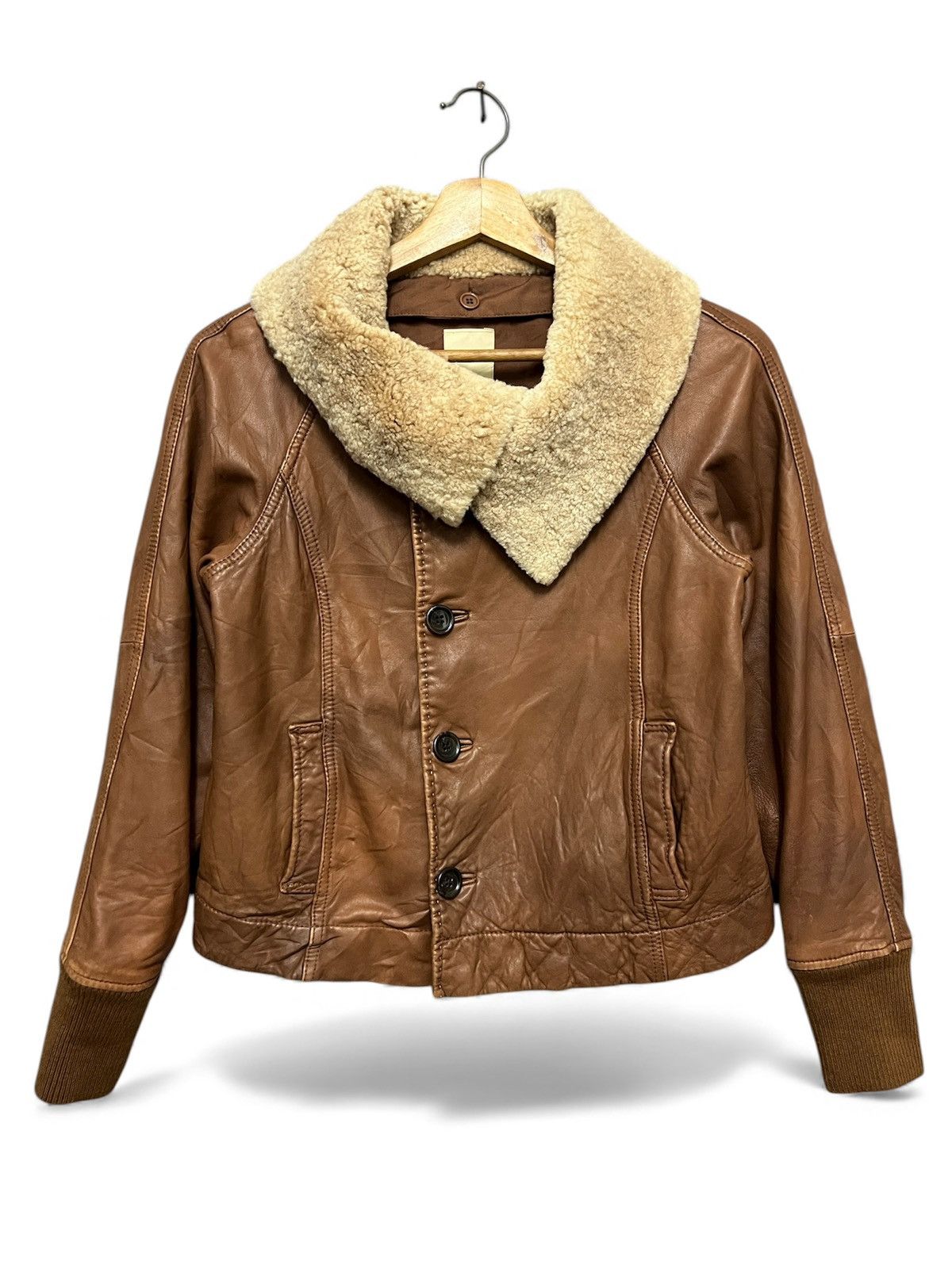 Japanese Brand 429.No One Else x Japanase Brand x Sheep Skin Leather Size ONE SIZE - 1 Thumbnail
