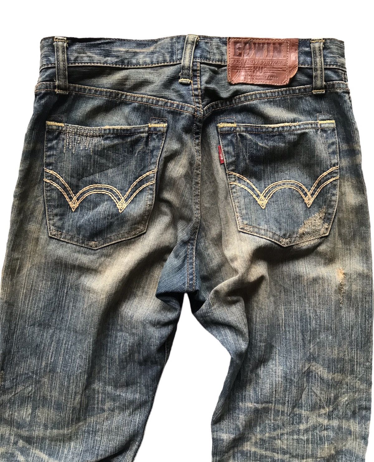 Edwin Edwin 403XV Distressed Denim kapital Style Size US 32 / EU 48 - 4 Thumbnail