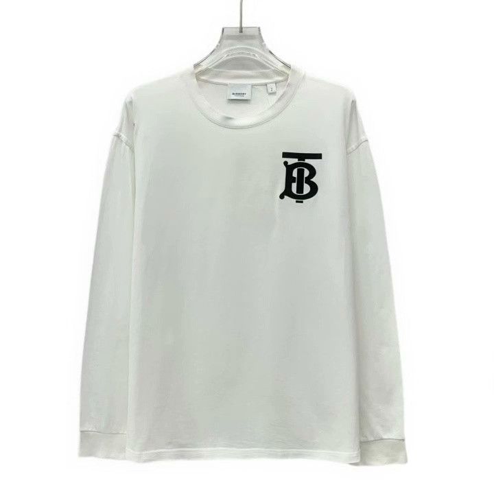 Burberry Burberry TB Logo Cotton Long-Sleeve T-Shirt Size US S / EU 44-46 / 1 - 1 Thumbnail