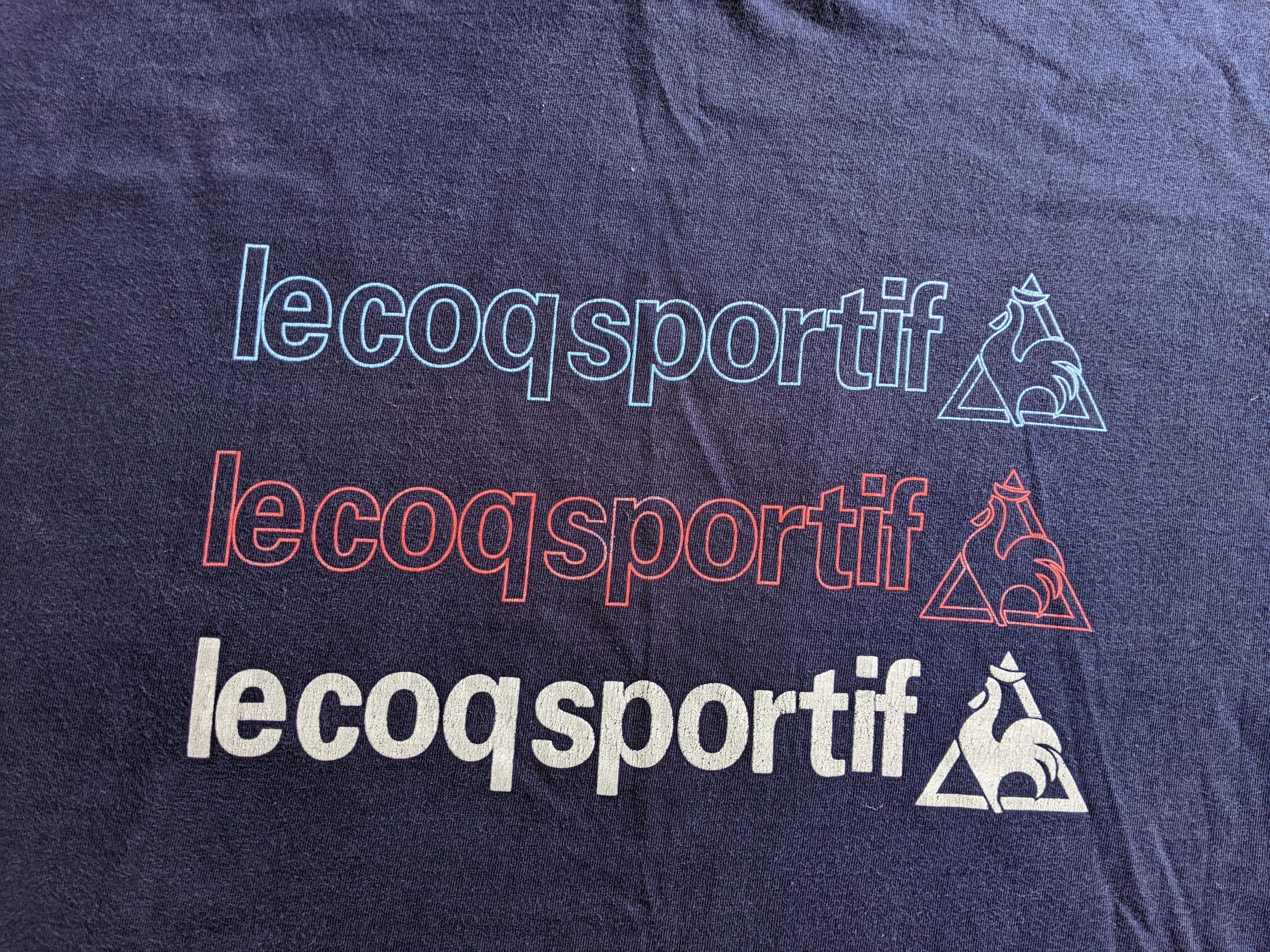 Le Coq Sportif × Vintage LeCoqSportif Vintage 90s / 00s Cotton Tshirt Size S Size US S / EU 44-46 / 1 - 5 Thumbnail