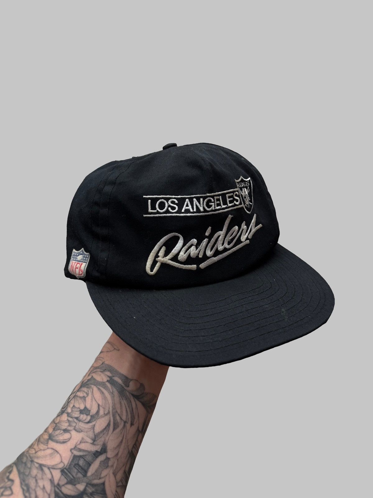 NFL Los Angeles Raiders by EUROCAP 1980 Taiwan vintage cap hat Size ONE SIZE - 1 Thumbnail
