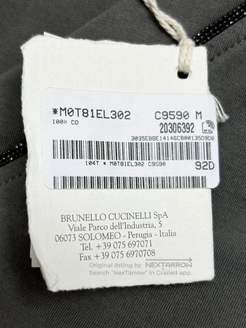 Brunello Cucinelli Brunello Cucinelli Gray V-Neck Sleeveless Top. Size US L / EU 52-54 / 3 - 4 Thumbnail