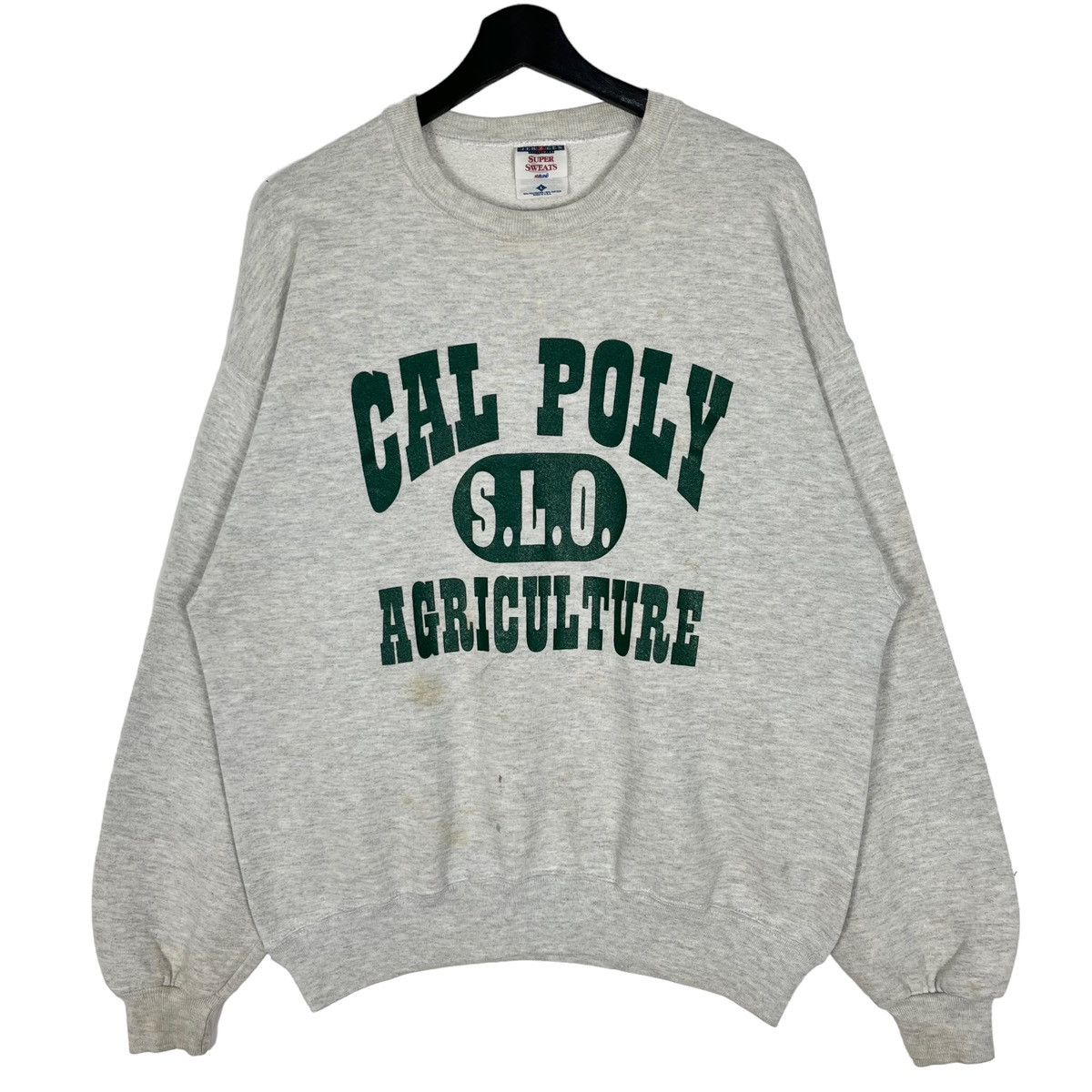 Vintage Vintage S.L.O. Cal Poly Agriculture Sweatshirt Size US L / EU 52-54 / 3 - 1 Thumbnail