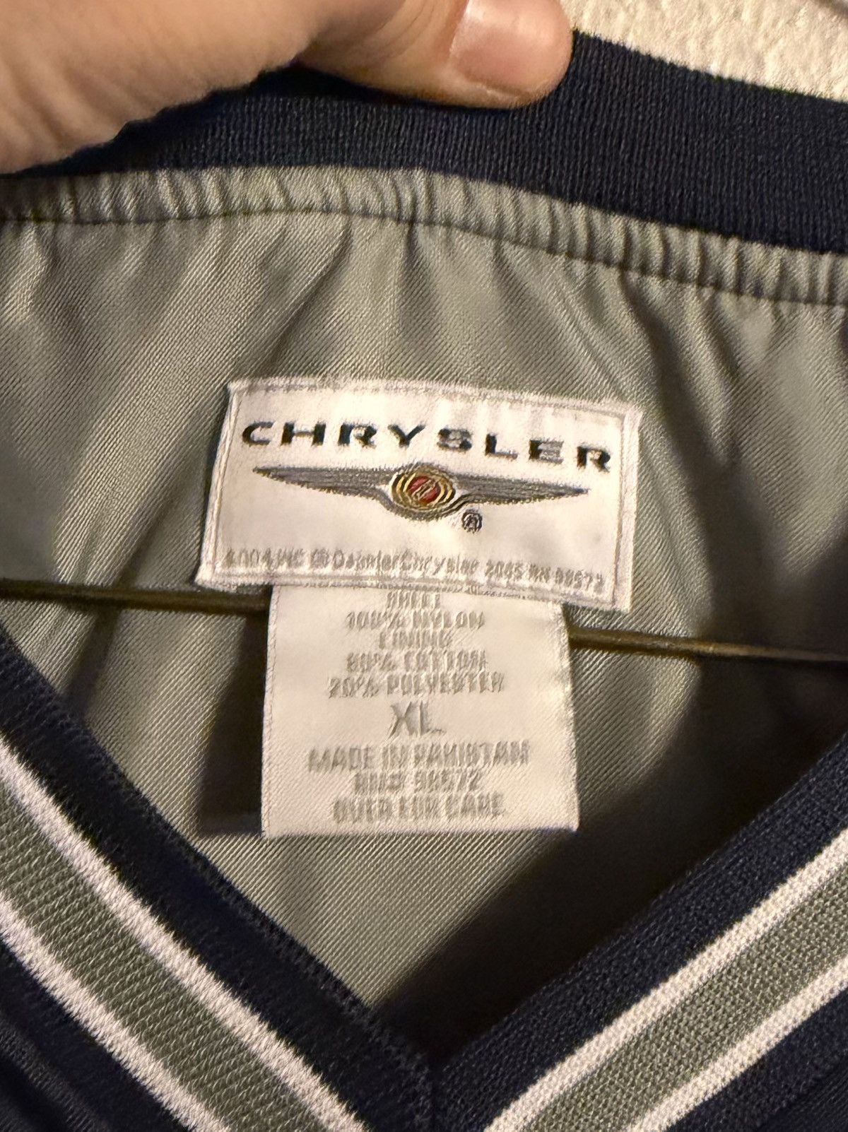 Chrysler vtg y2k 2000s chrysler pullover windbreaker 2xl lined Size US XXL / EU 58 / 5 - 2 Thumbnail