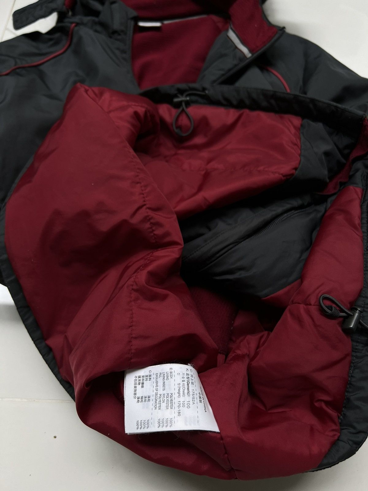 Nike × Vintage 90’s NIKE FIT SWOOSH LOGO RARE PUFFER JACKET WARM Y2K Size US L / EU 52-54 / 3 - 7 Thumbnail