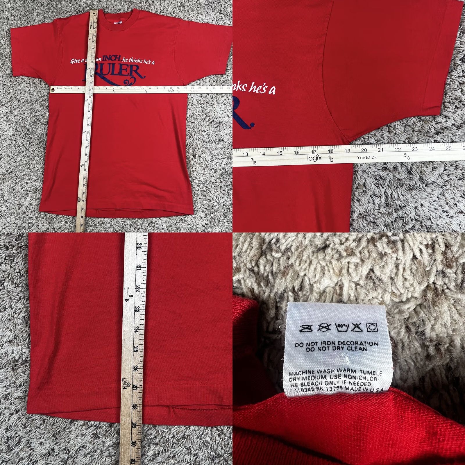 Fruit Of The Loom VINTAGE Virginia Slims Cigarettes Graphic T-Shirt Medium Single Stitch Shirt Unisex Adults M Red 90s Cigarettes Graphic Print Size US M / EU 48-50 / 2 - 8 Thumbnail