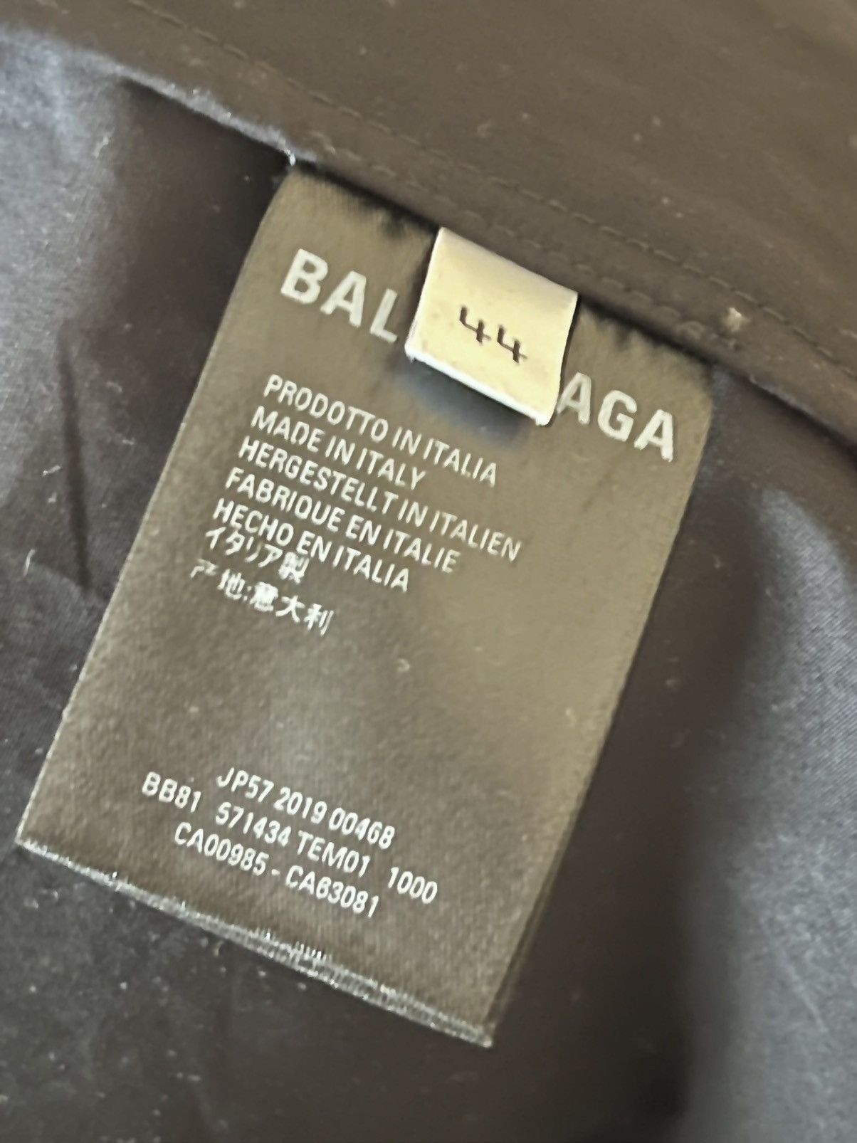 Balenciaga Balenciaga Black and Red Zip-Up Jacket Size US L / EU 52-54 / 3 - 4 Thumbnail