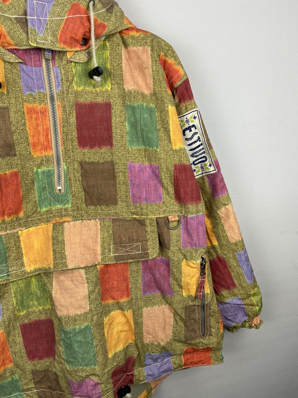 Vintage Vintage Estivo Abtract Multi Colour Jacket Size US L / EU 52-54 / 3 - 2 Thumbnail