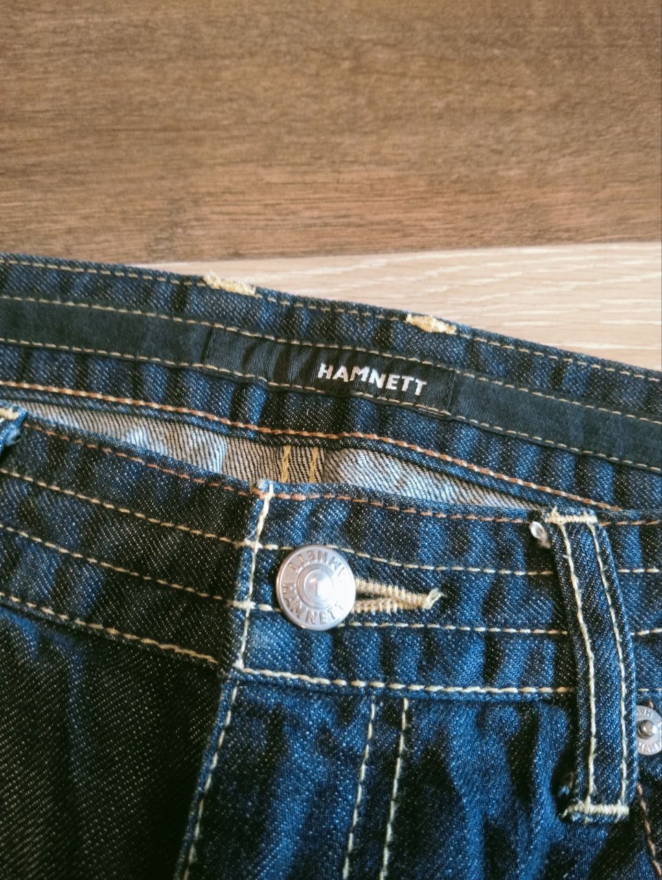 Katharine Hamnett London VINTAGE HAMNETT MODEL DDD INDIGO JEANS Size US 31 - 4 Thumbnail