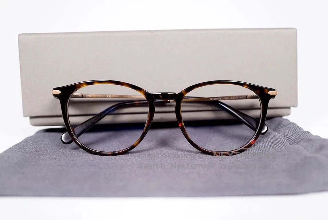 Brioni brioni round frame tortoiseshell glasses. Size ONE SIZE - 1 Thumbnail