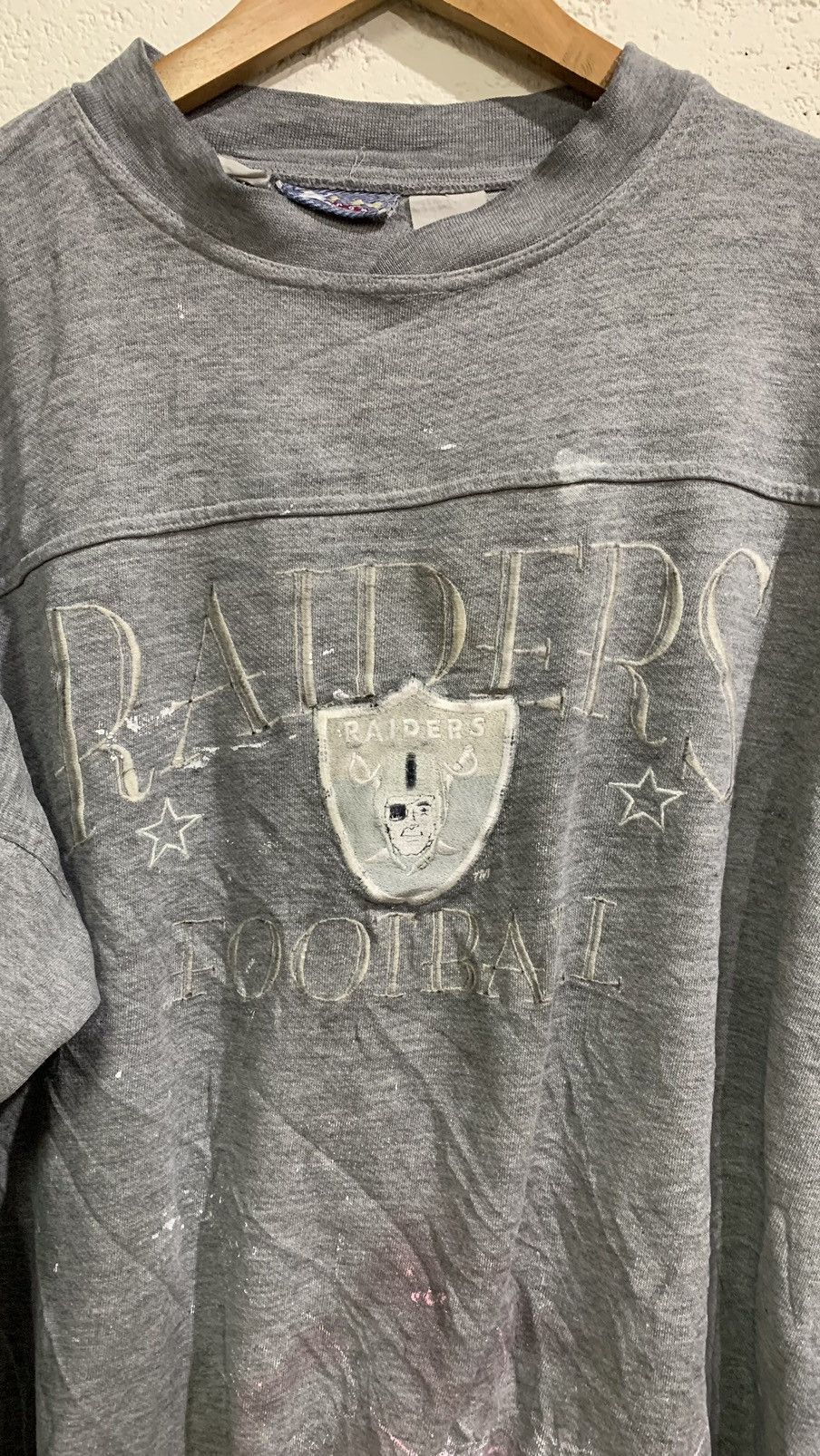 Lee × NFL × Vintage VINTAGE RAIDERS FOOTBALL DISTRESSED Size US L / EU 52-54 / 3 - 2 Thumbnail