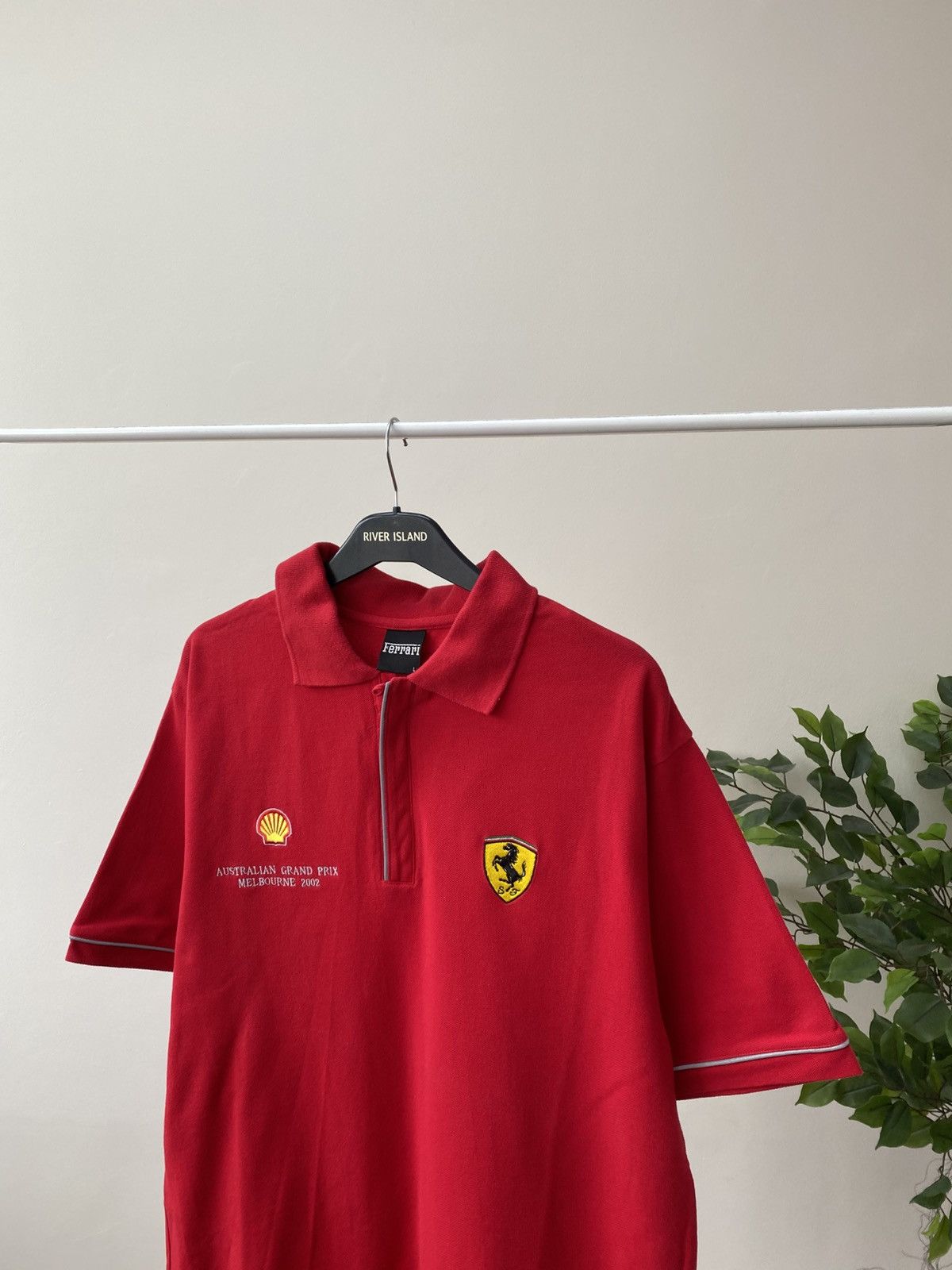 Ferrari × Vintage Vintage Ferrari 2002 Australian Melbourne 1/4 zip polo Size US L / EU 52-54 / 3 - 5 Thumbnail