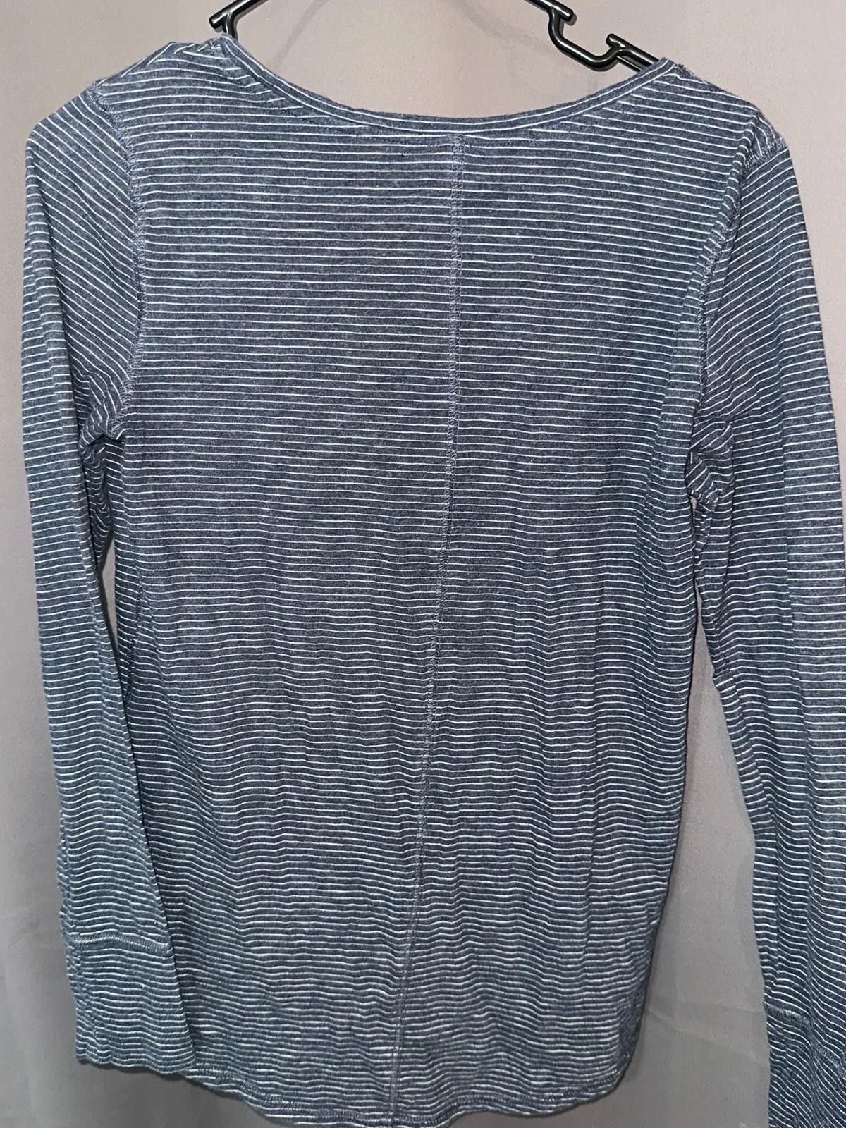 Designer LOFT women’s long-sleeve striped shirt in size Medium Size M / US 6-8 / IT 42-44 - 5 Thumbnail