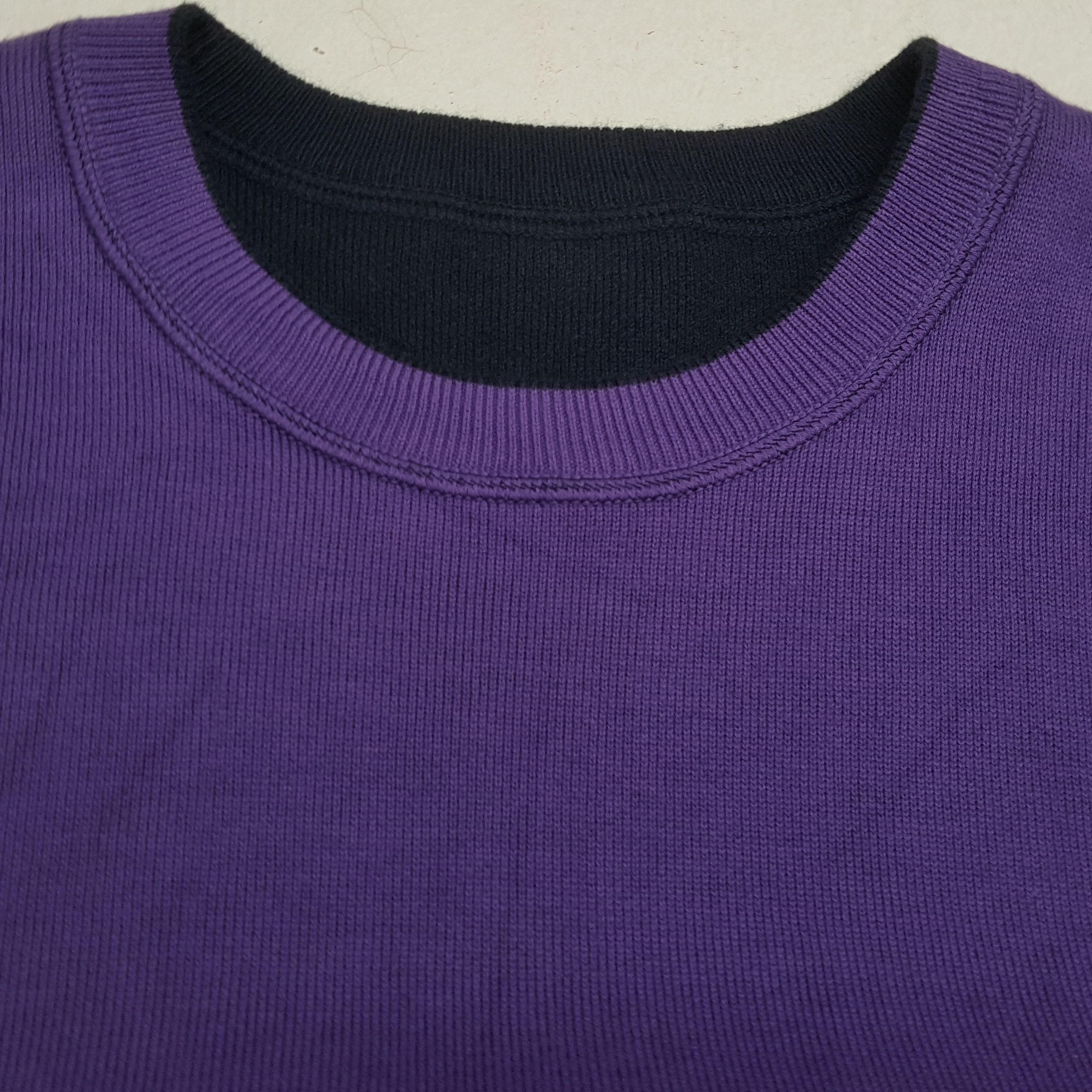 Lacoste × Vintage Vintage LACOSTE Fashion Brand Logo Reversible Sweatshirts Size US M / EU 48-50 / 2 - 12 Thumbnail