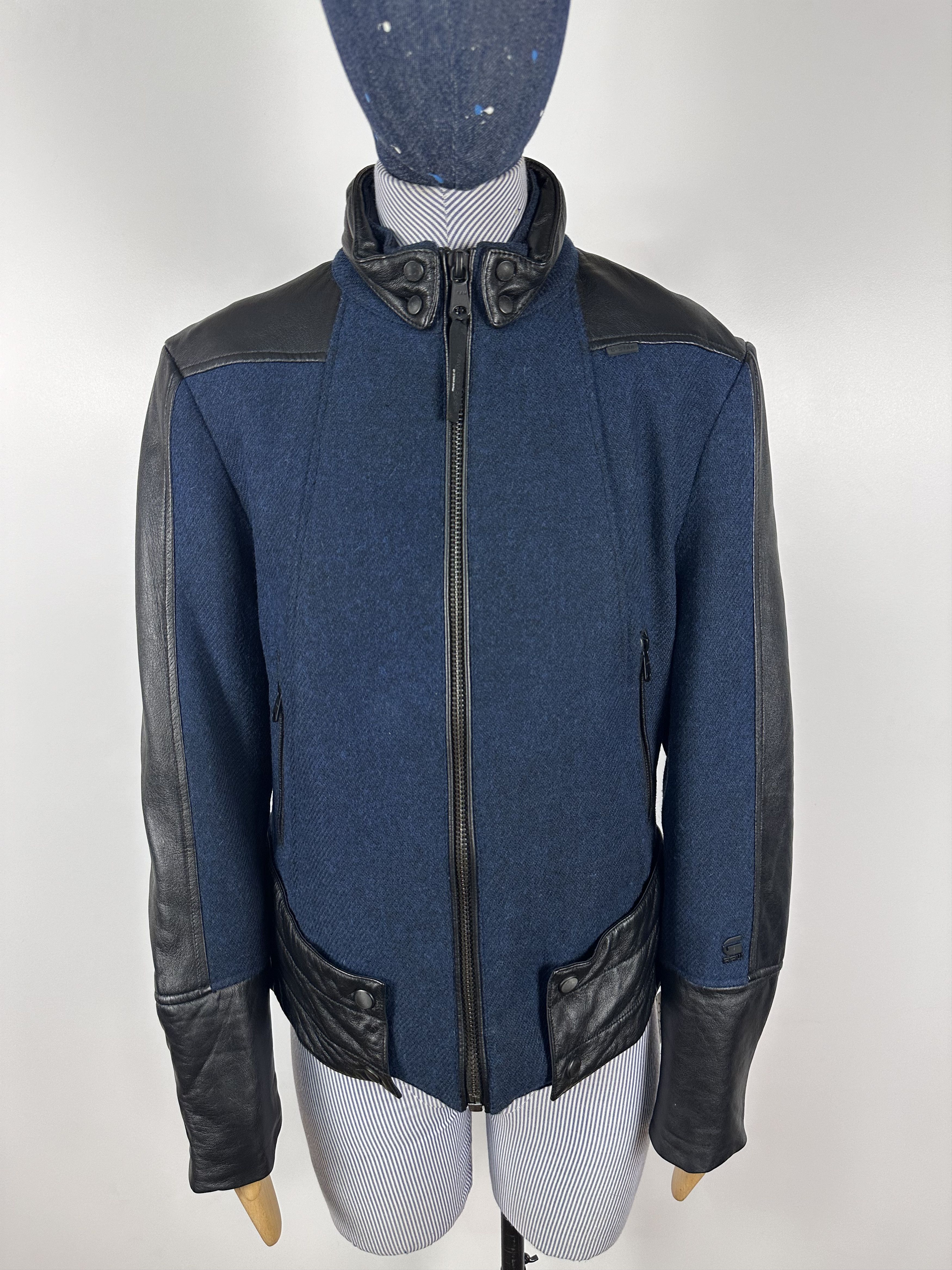 G-Star G Star Raw Cook Jacket Wool Blue Size M Size M / US 6-8 / IT 42-44 - 2 Thumbnail