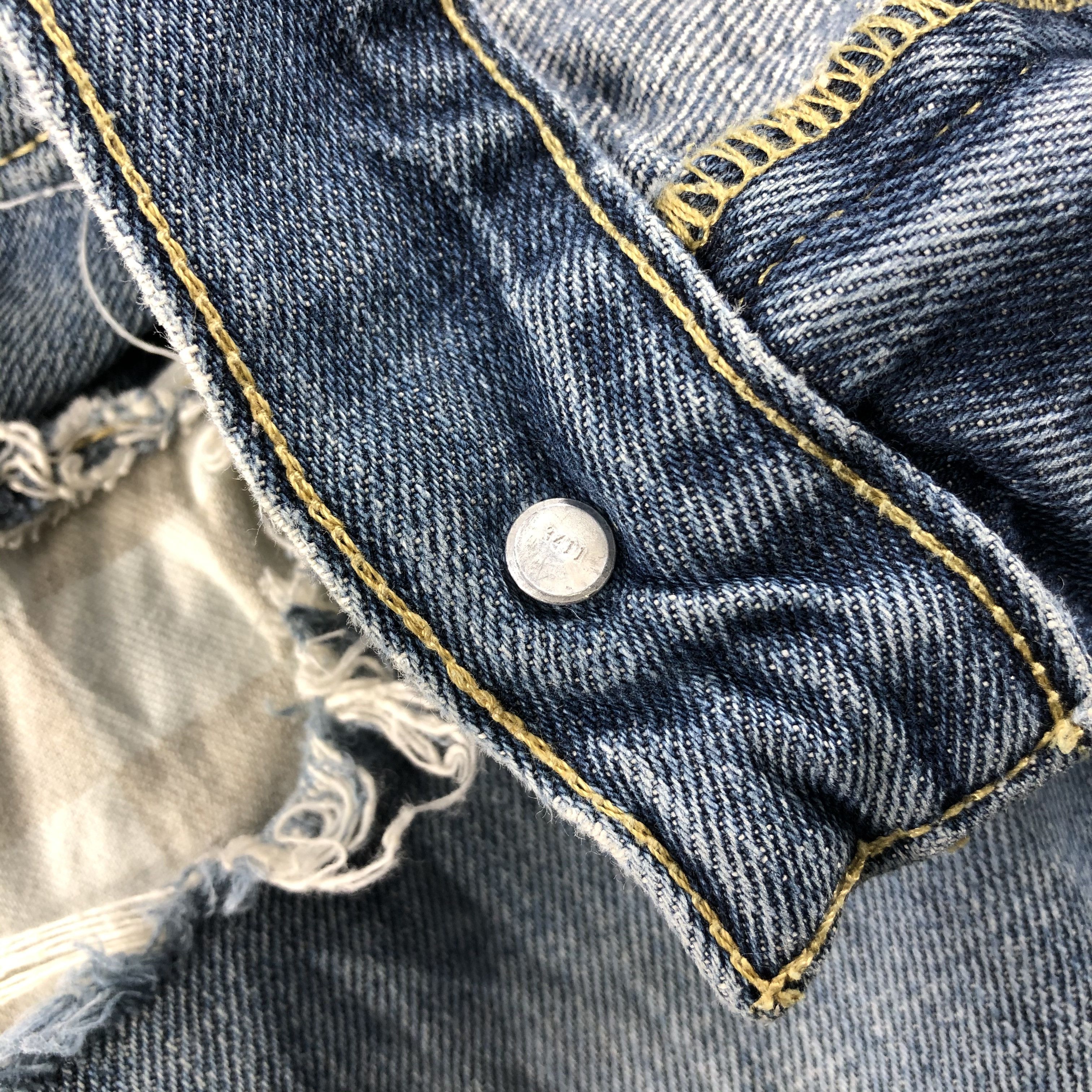 Levi's × Vintage Vintage Distress Levis Jeans Lot 514-JM788 Size US 36 / EU 52 - 10 Thumbnail