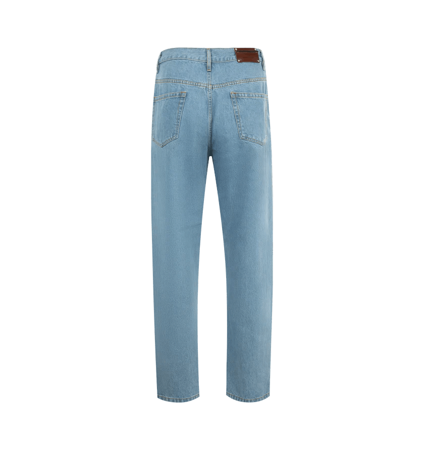 Dries Van Noten o1h1sh10525 Pine Pants in Light Blue Size US 36 / EU 52 - 2 Thumbnail