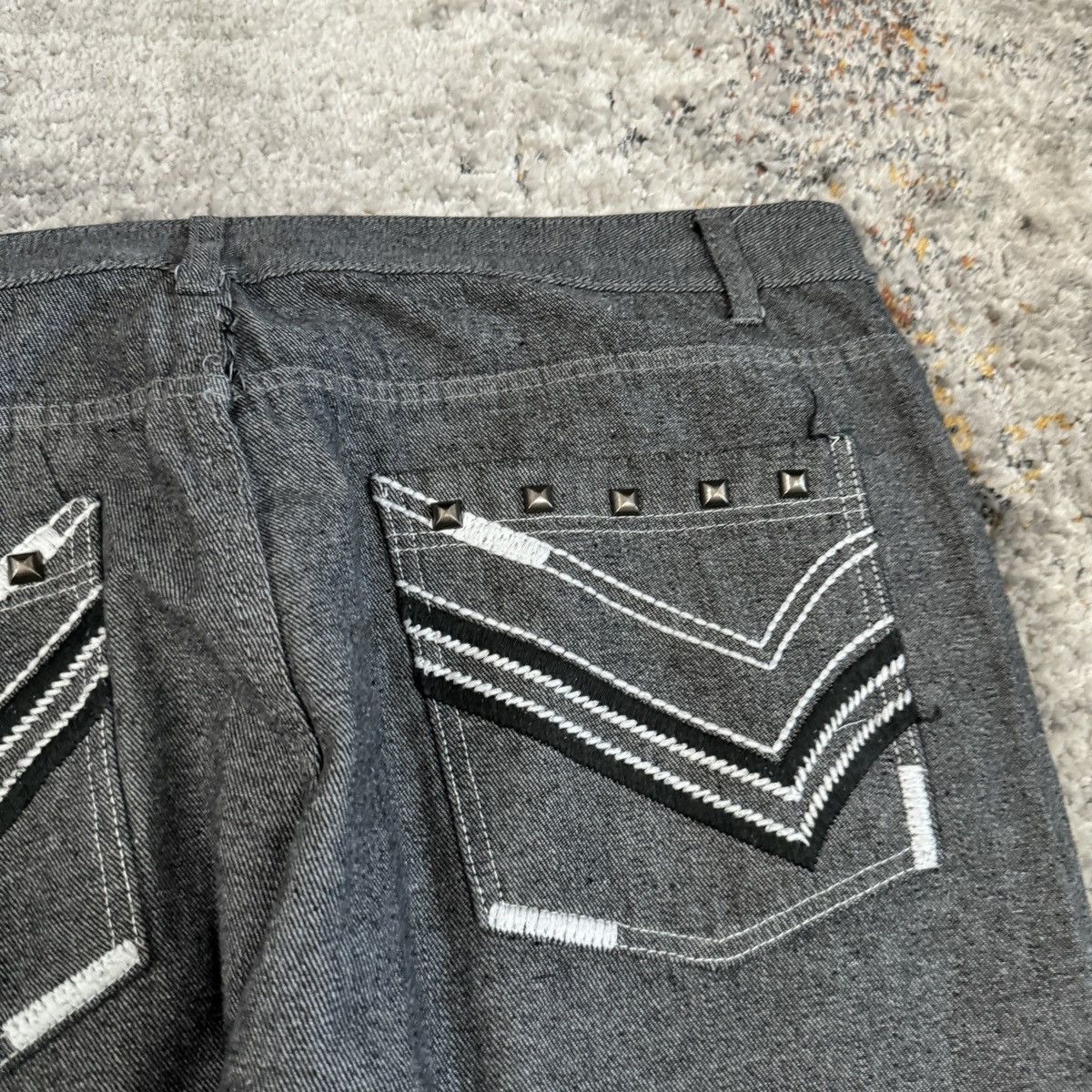 JNCO × Japanese Brand × Vintage Vintage Y2K baggy wide leg cybergoth opium jeans Size US 42 / EU 58 - 3 Thumbnail