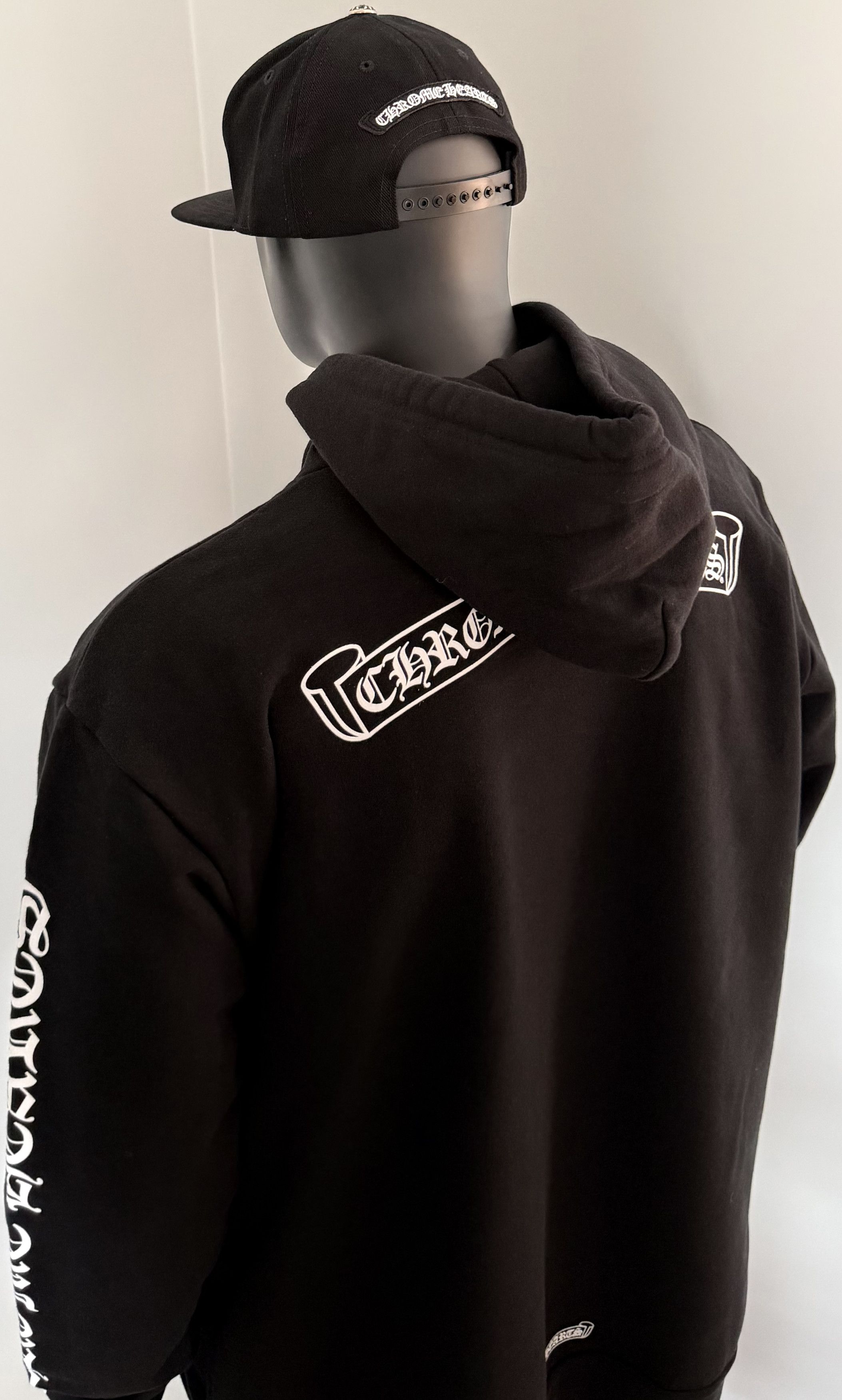 Chrome Hearts CHROME HEARTS LA Exclusive Black Hoodie Size US XL / EU 56 / 4 - 14 Thumbnail